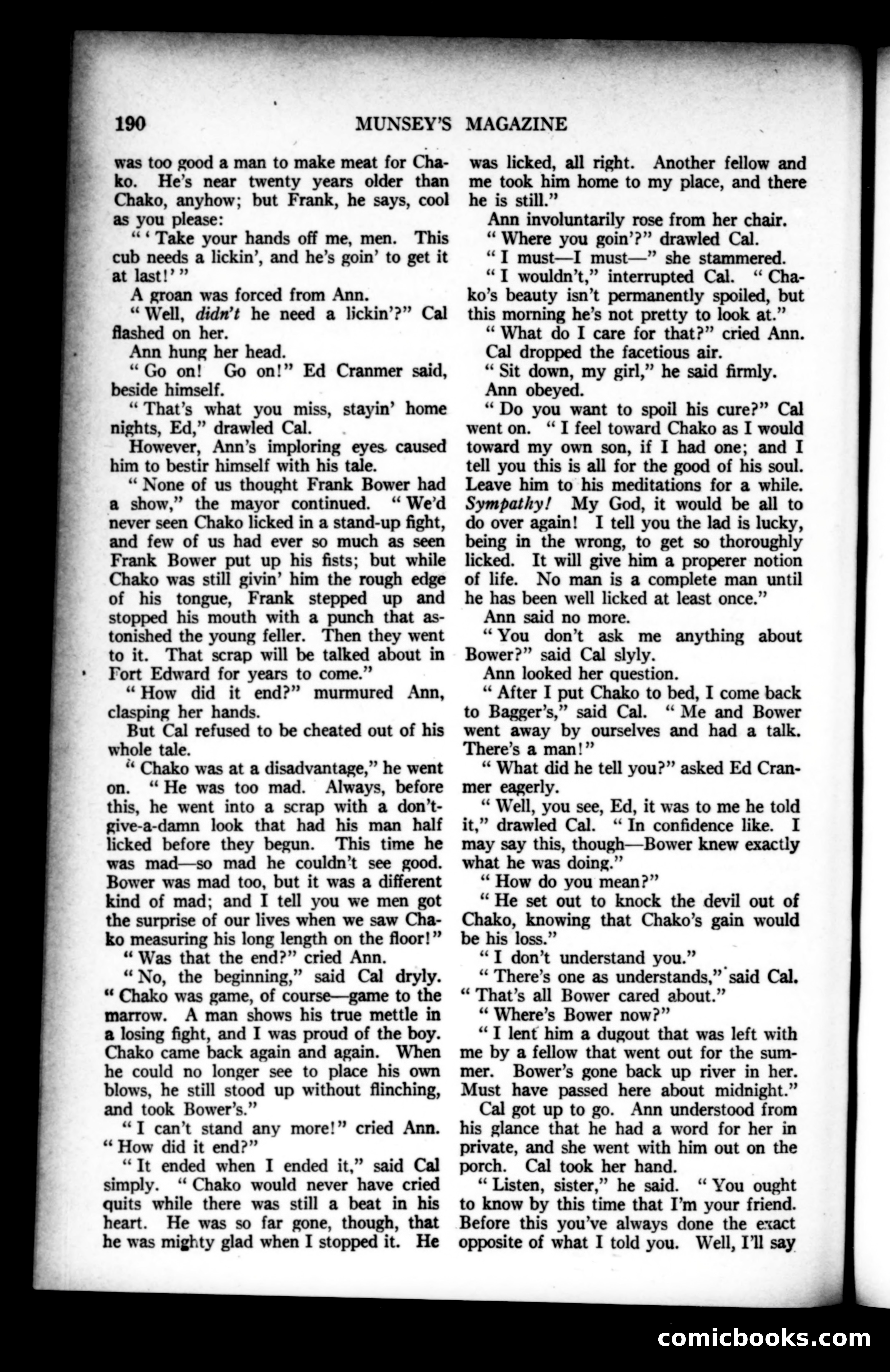 Munsey's Magazine, June 1923 — page 190 of 192