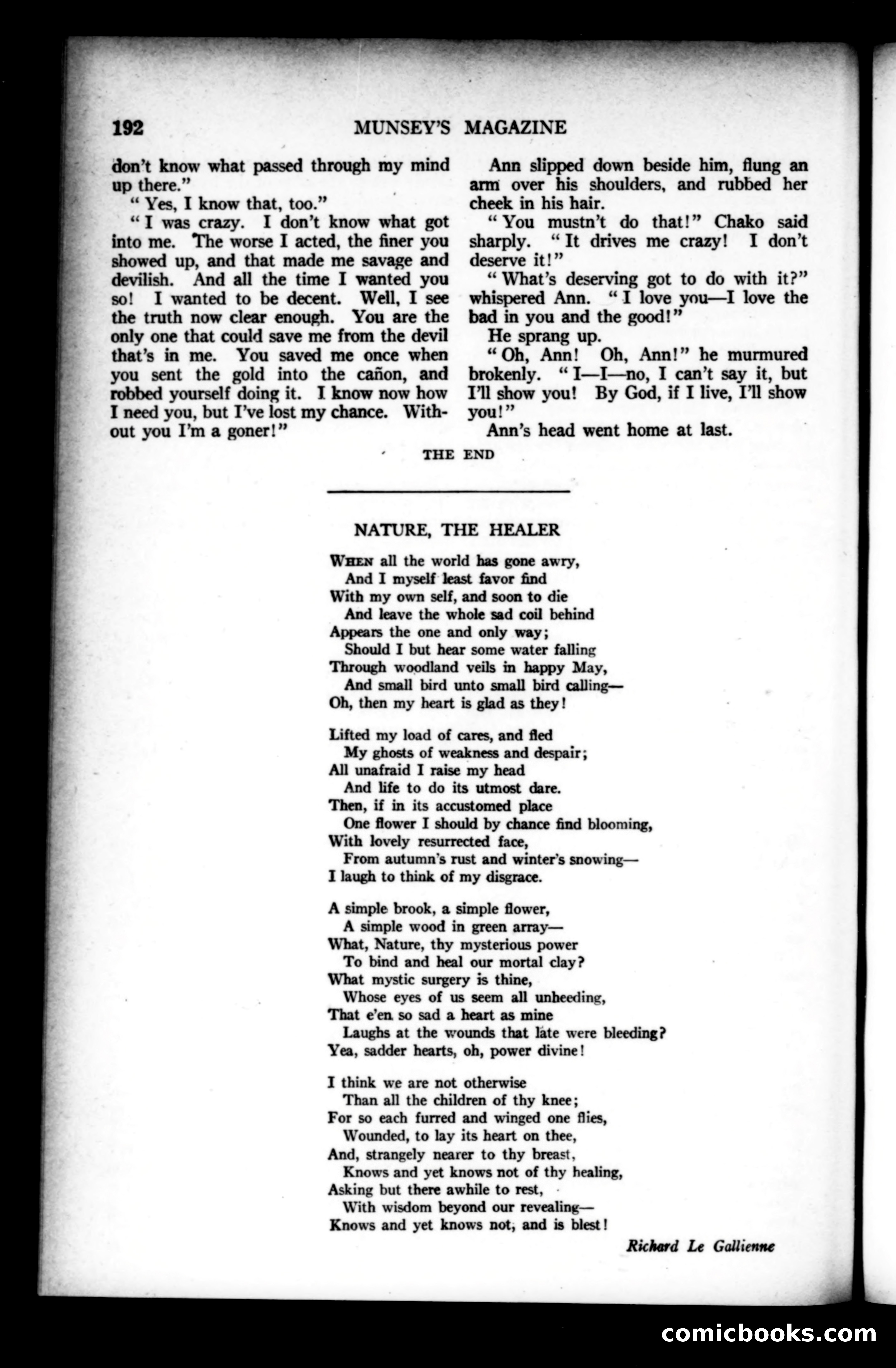 Munsey's Magazine, June 1923 — page 192 of 192