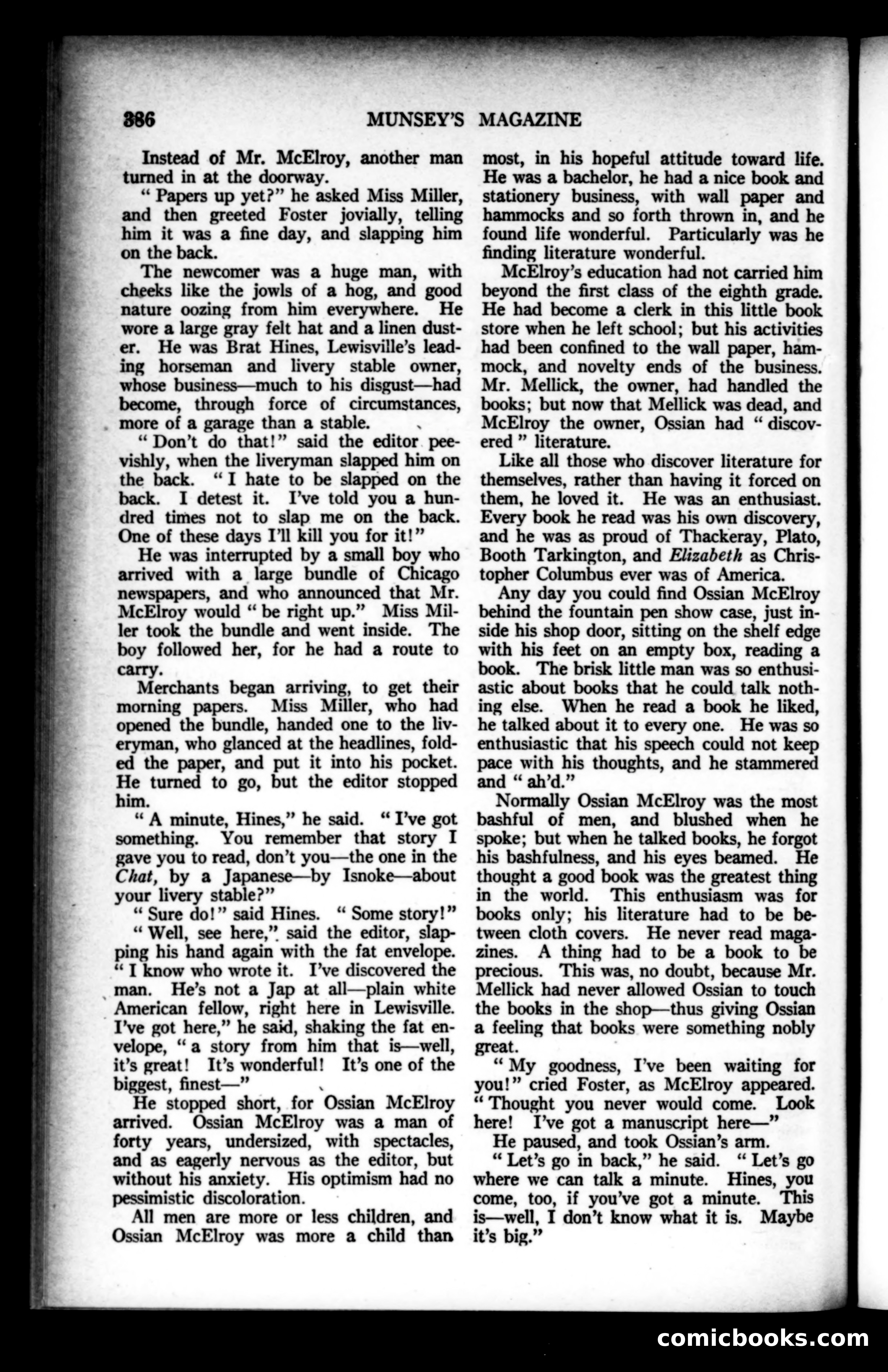Munsey's Magazine, August 1923 — page 2 of 192