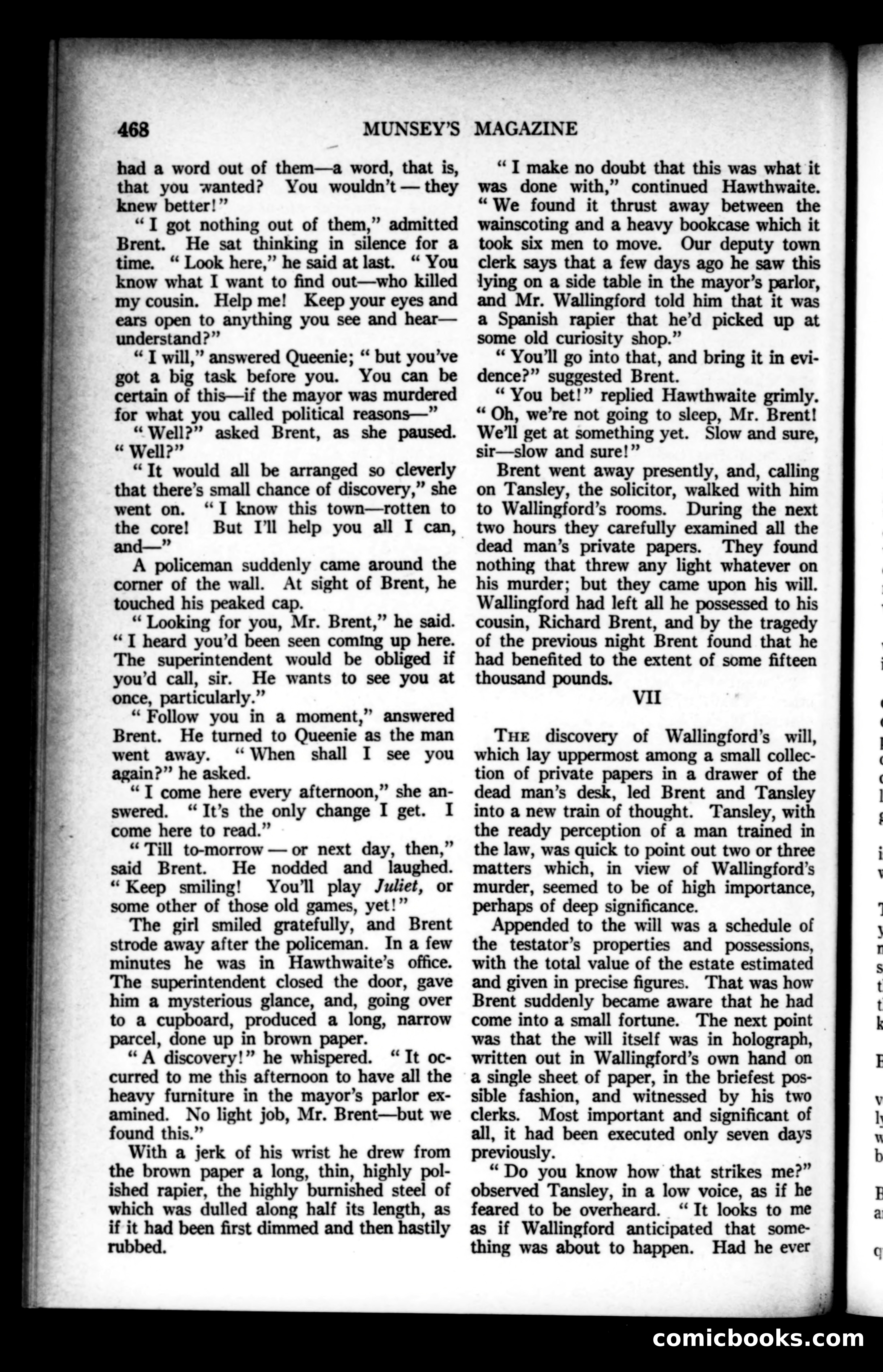 Munsey's Magazine, August 1923 — page 84 of 192