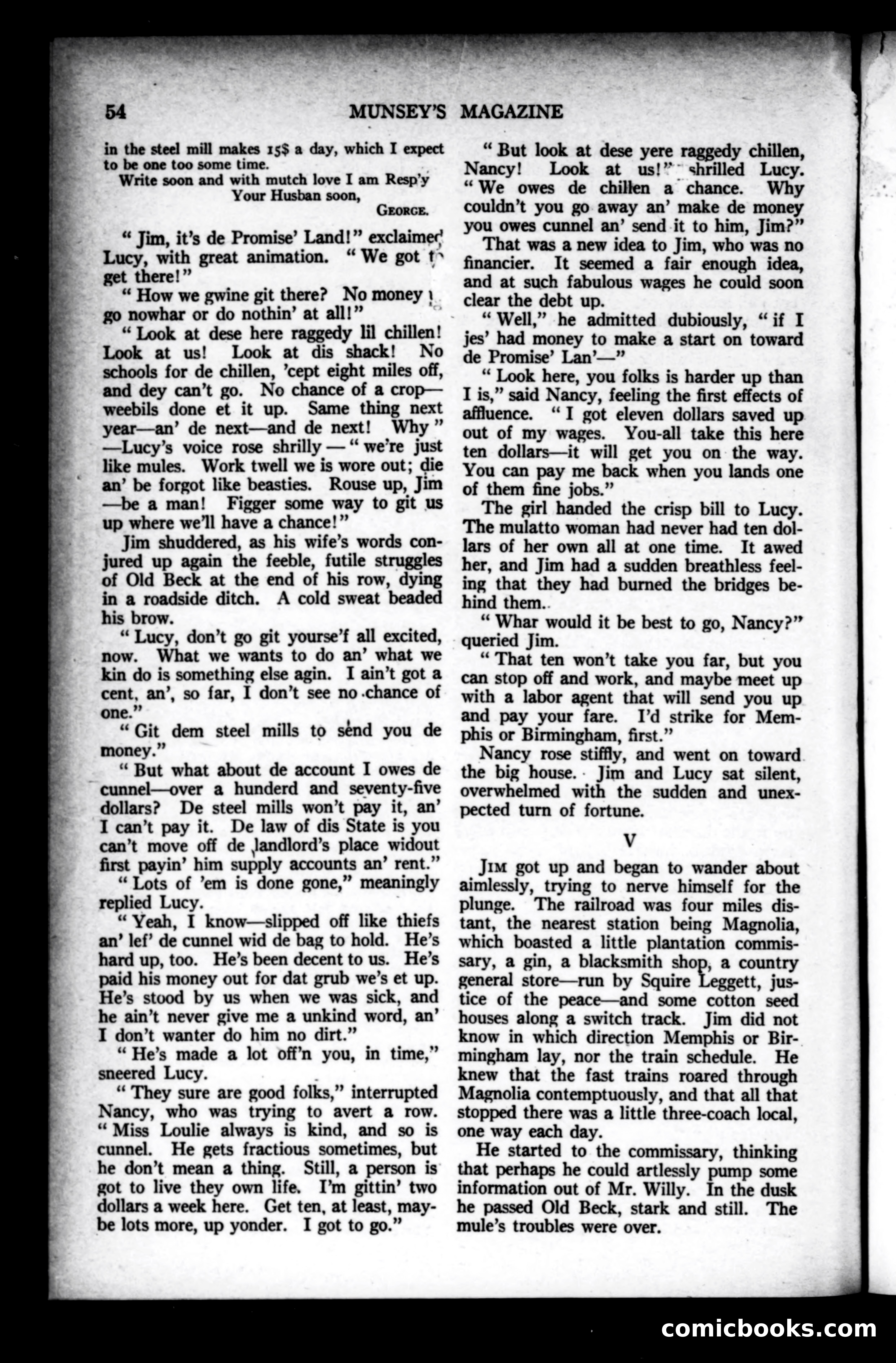 Munsey's Magazine, October 1923 — page 54 of 192