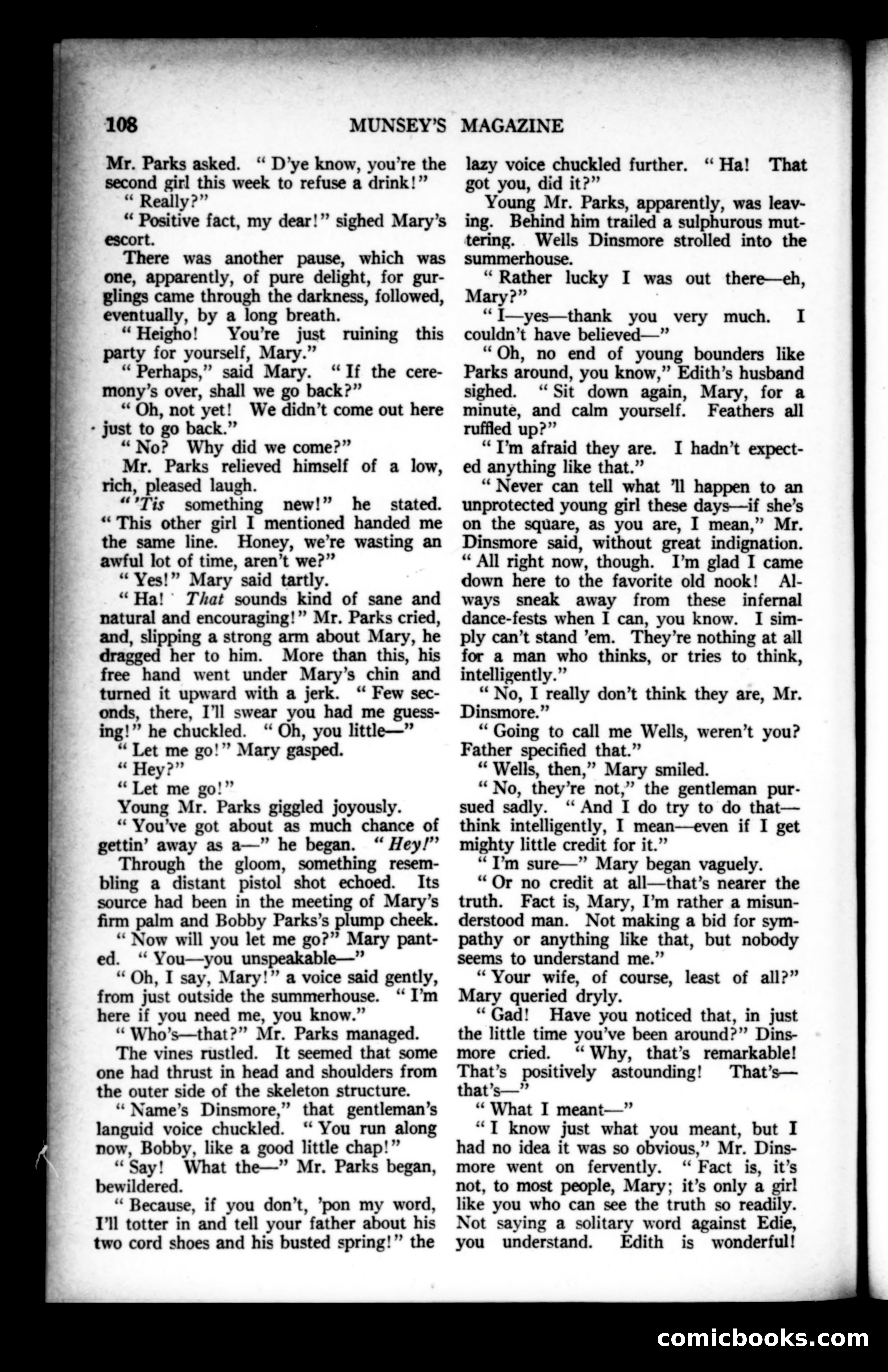 Munsey's Magazine, October 1923 — page 108 of 192