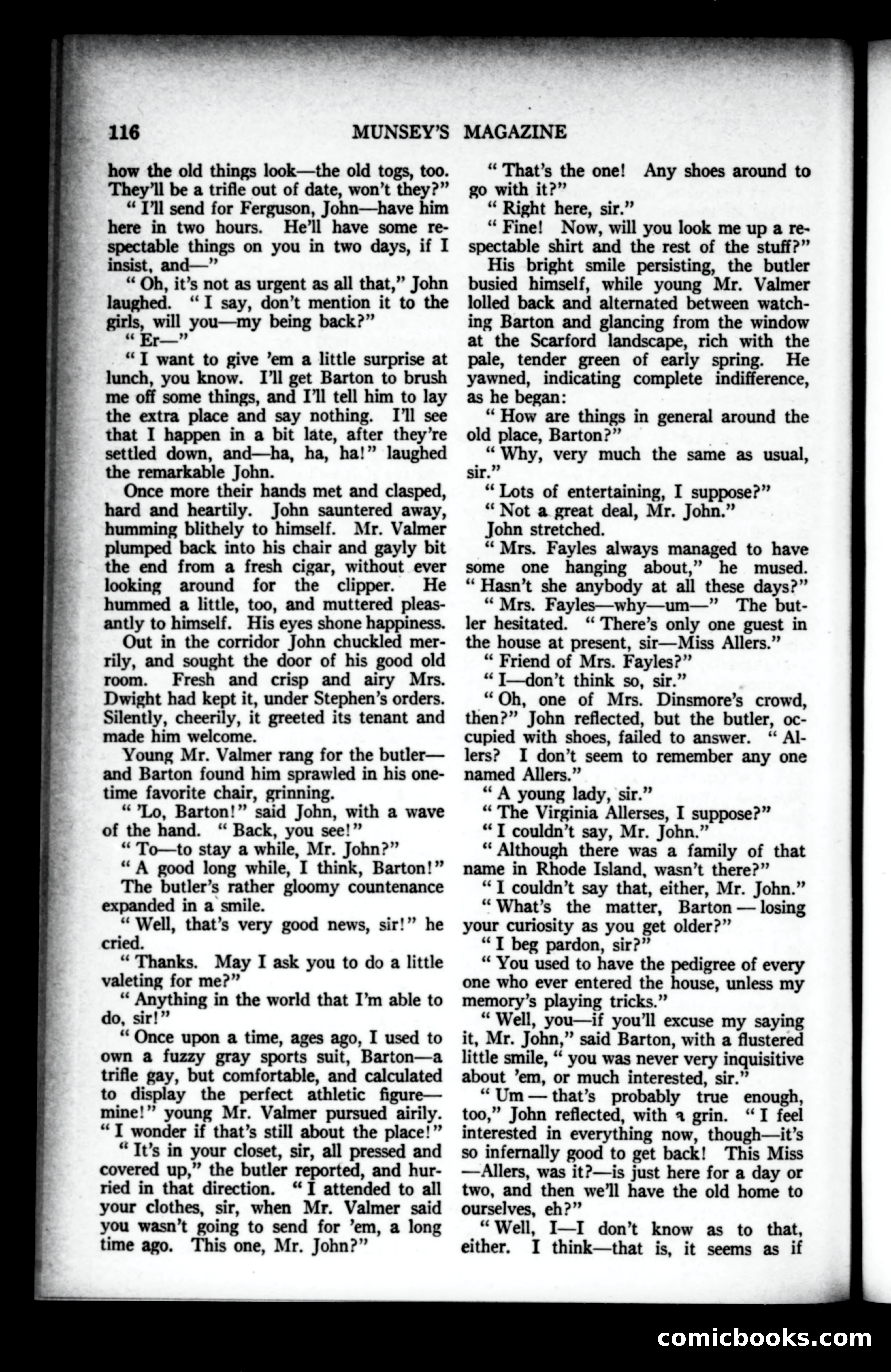 Munsey's Magazine, October 1923 — page 116 of 192