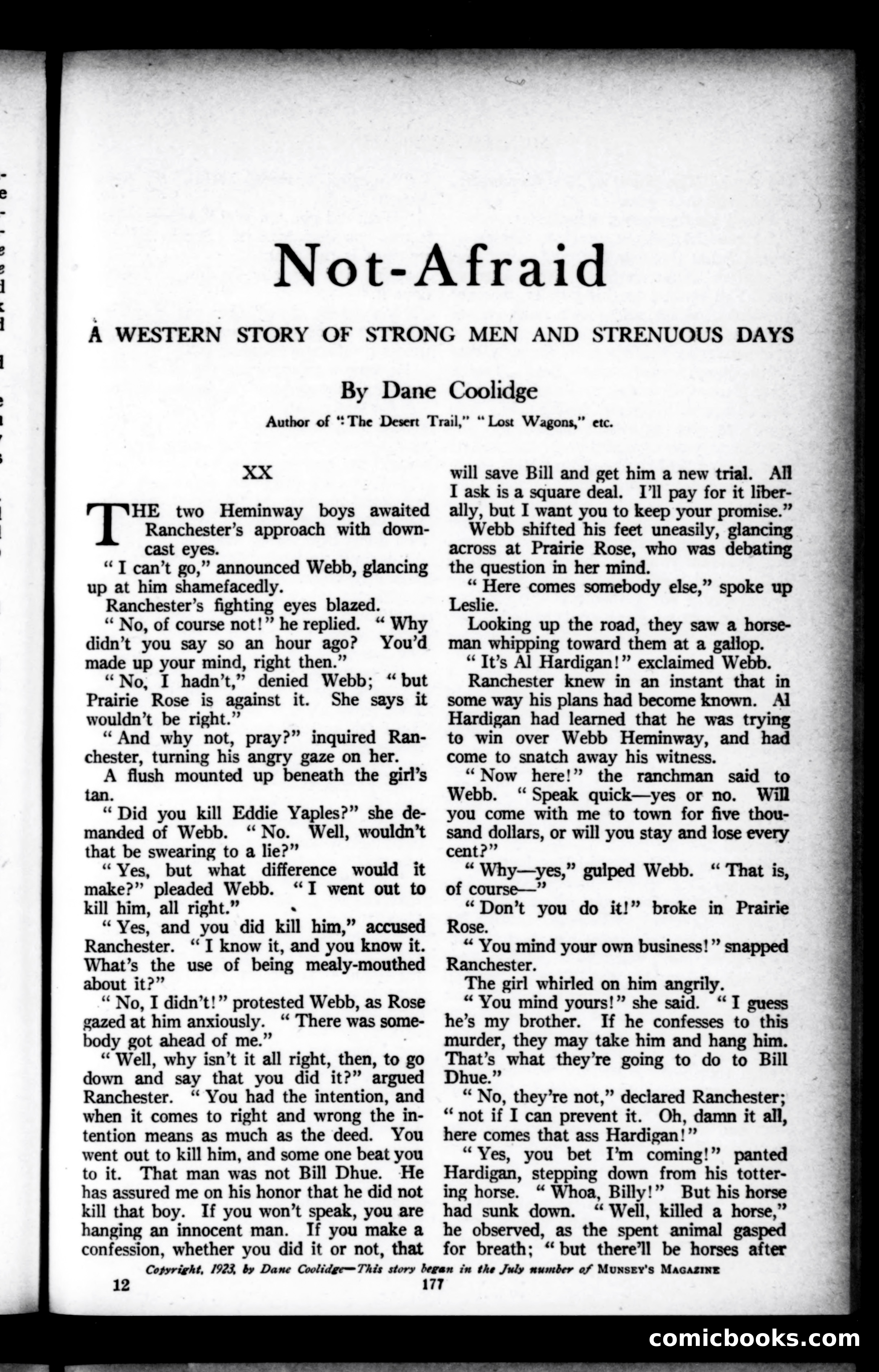 Munsey's Magazine, October 1923 — page 177 of 192