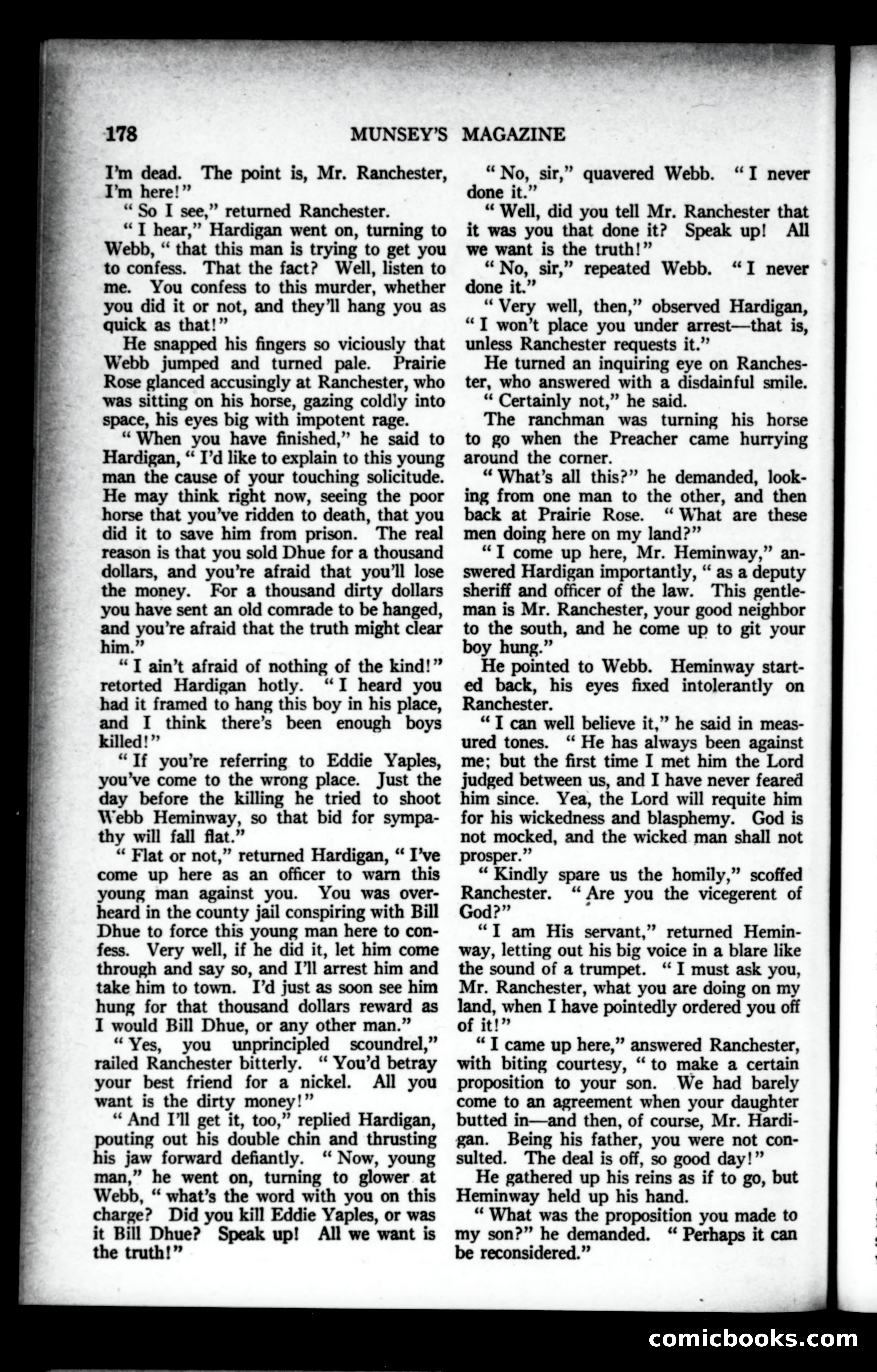 Munsey's Magazine, October 1923 — page 178 of 192