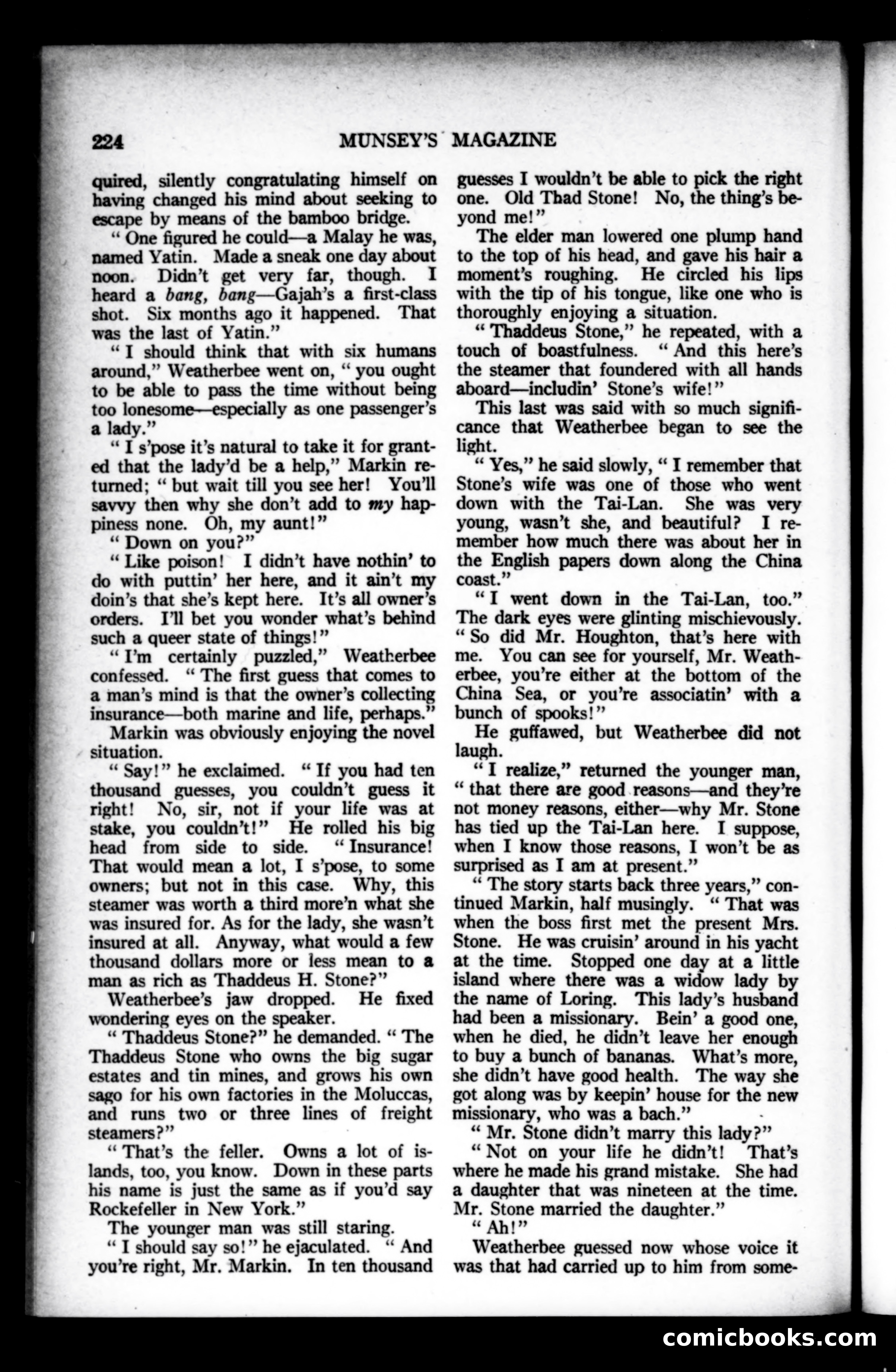 Munsey's Magazine, November 1928 — page 32 of 192