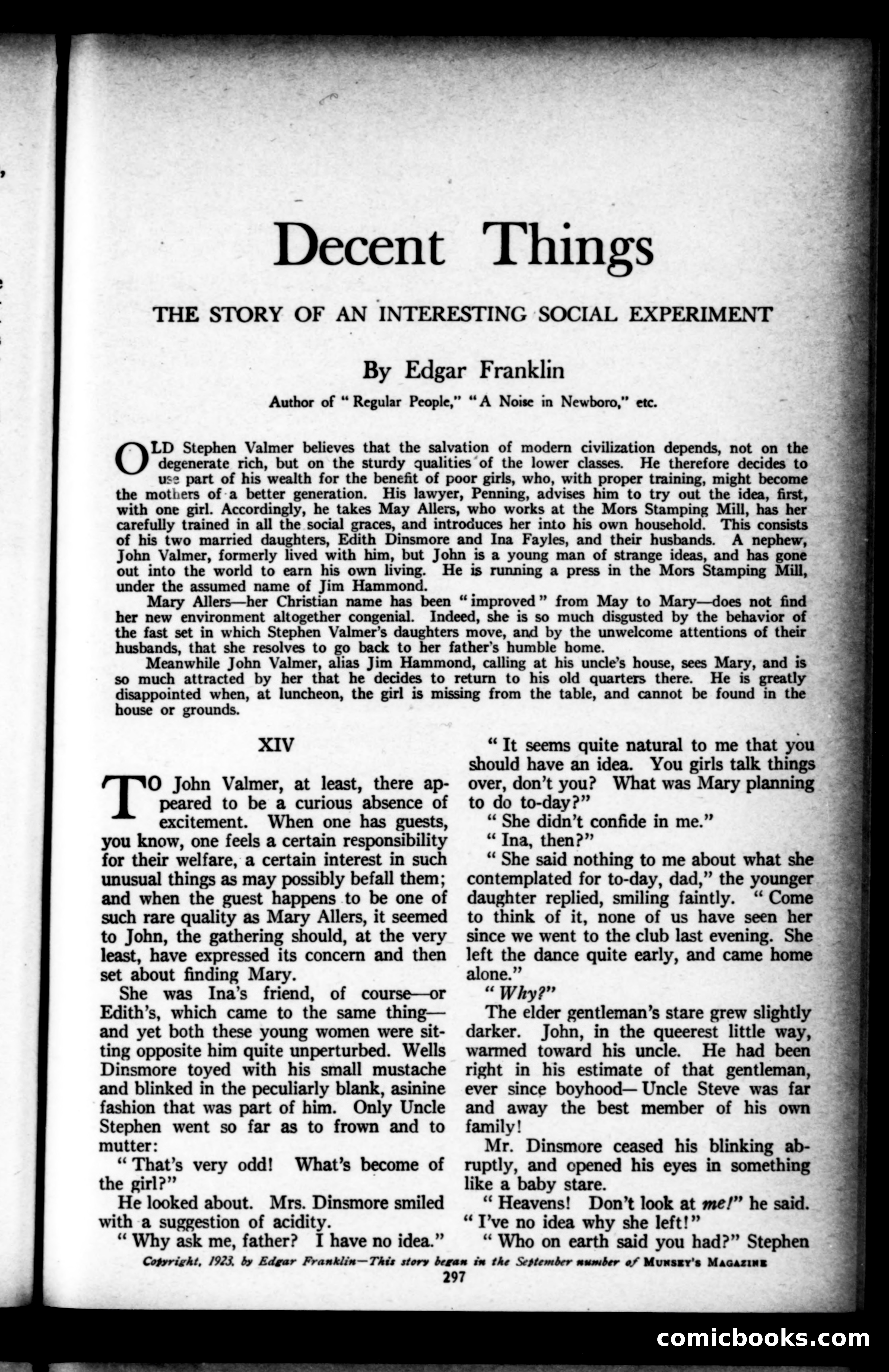 Munsey's Magazine, November 1928 — page 105 of 192