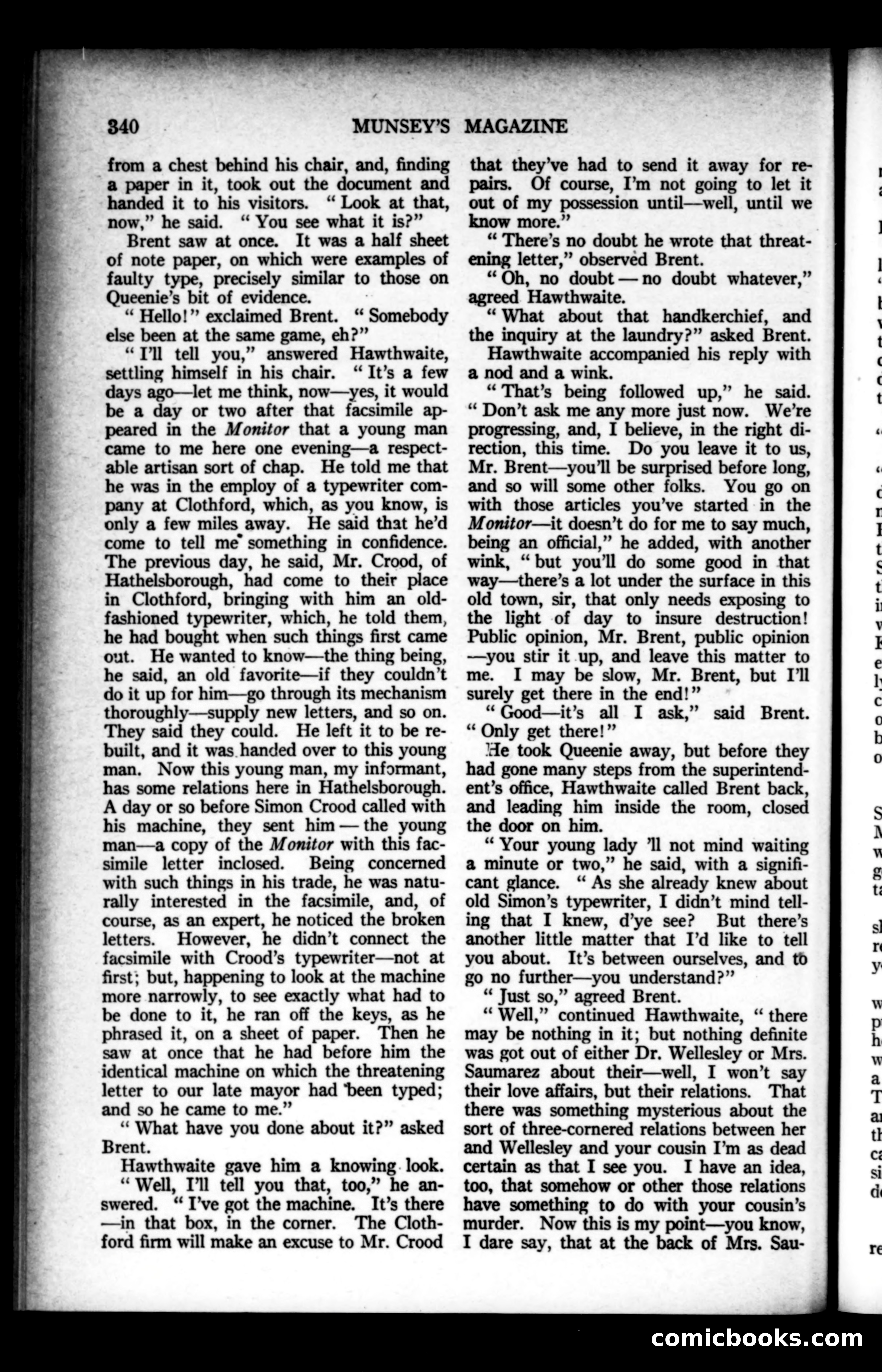 Munsey's Magazine, November 1928 — page 148 of 192