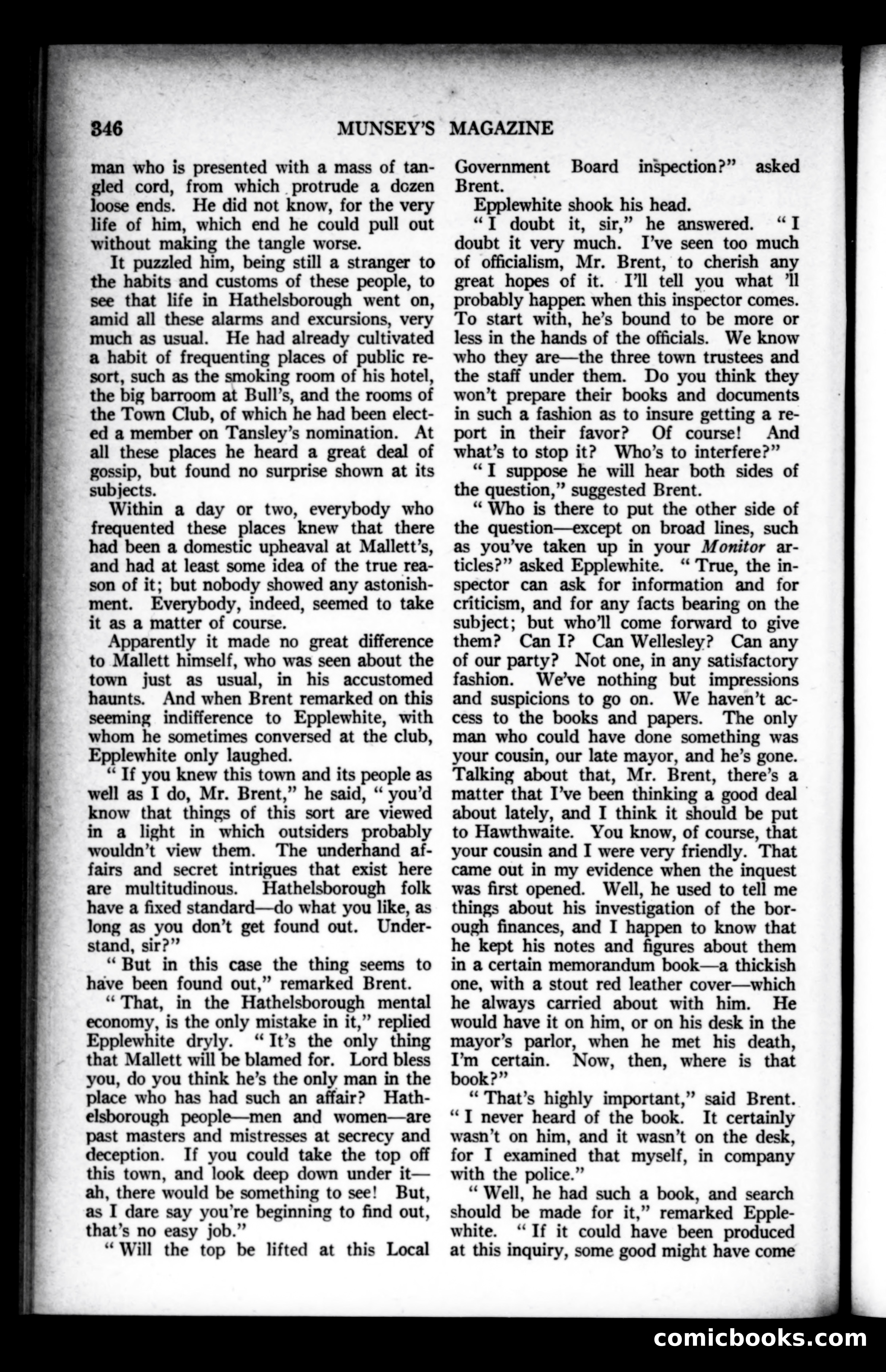 Munsey's Magazine, November 1928 — page 154 of 192