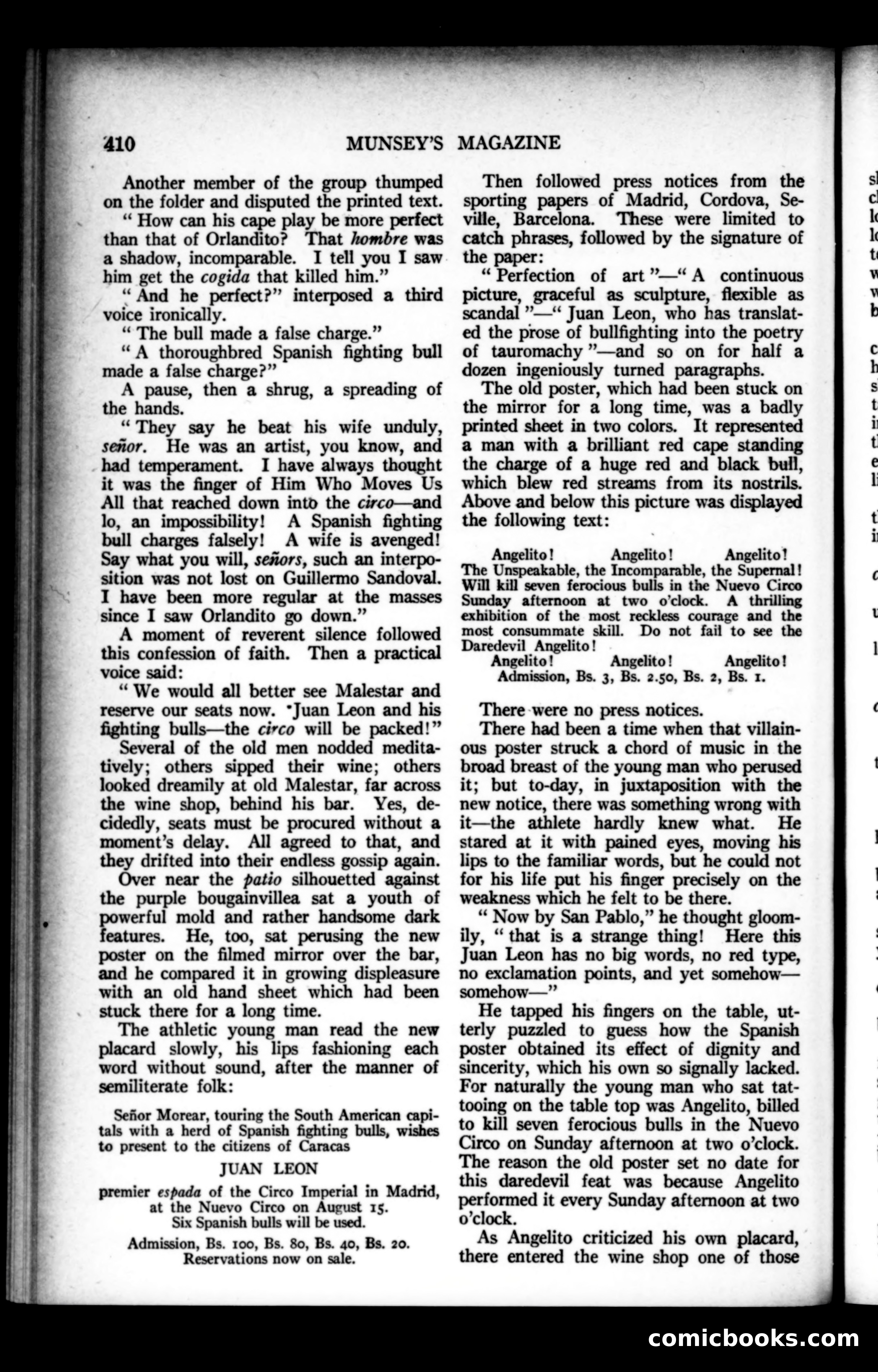 Munsey's Magazine, December 1923 — page 26 of 192
