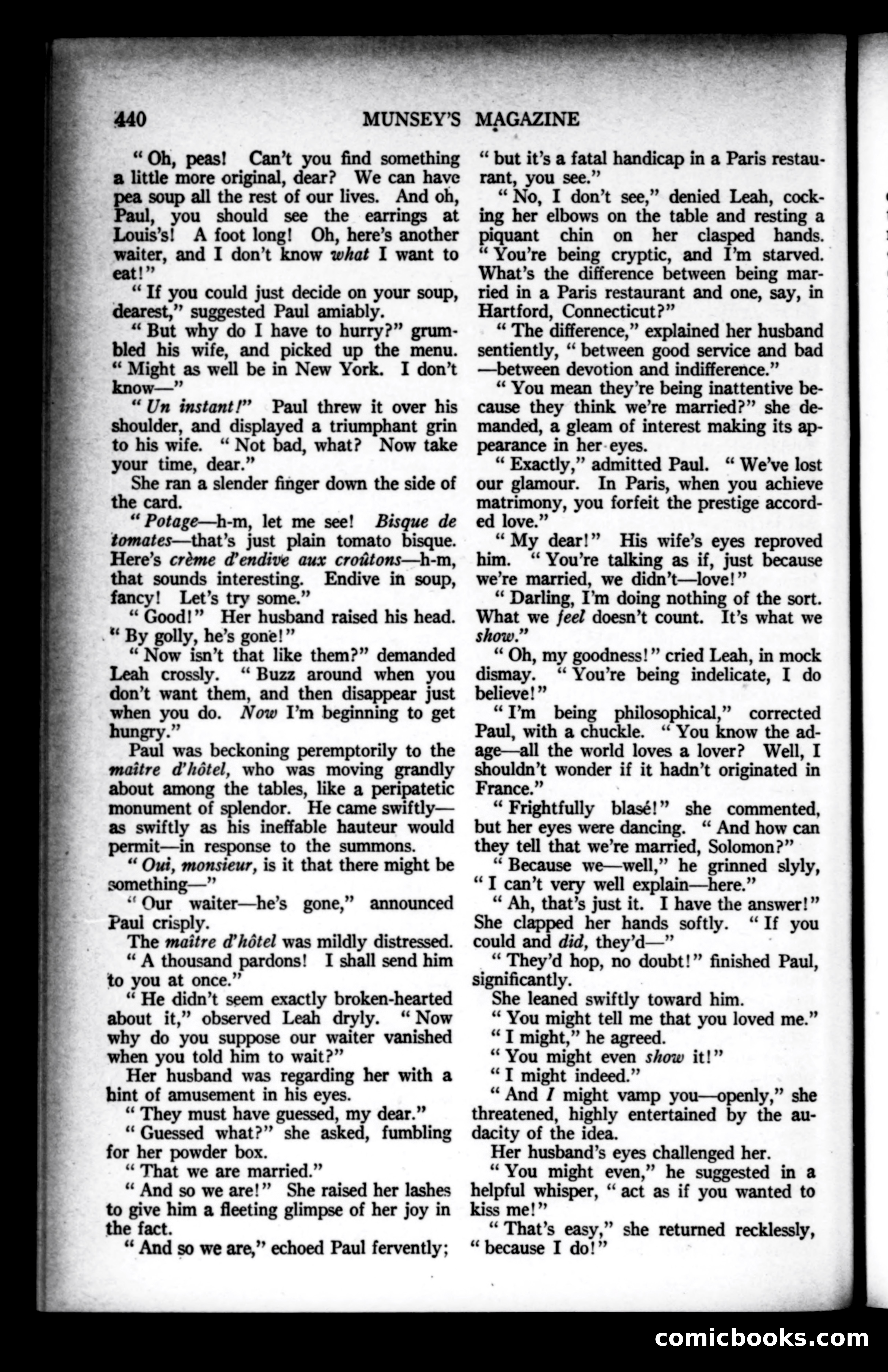 Munsey's Magazine, December 1923 — page 56 of 192