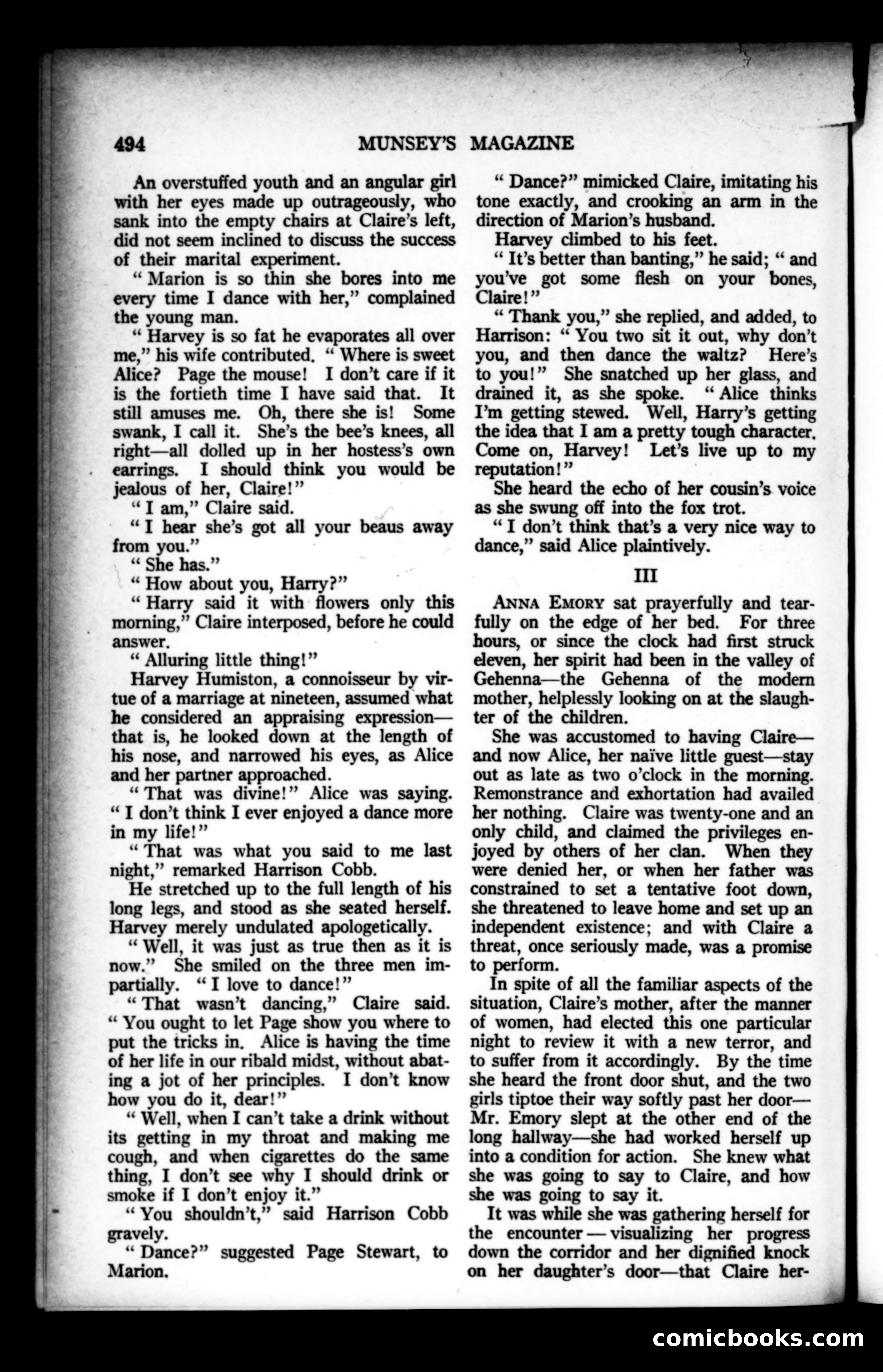 Munsey's Magazine, December 1923 — page 110 of 192