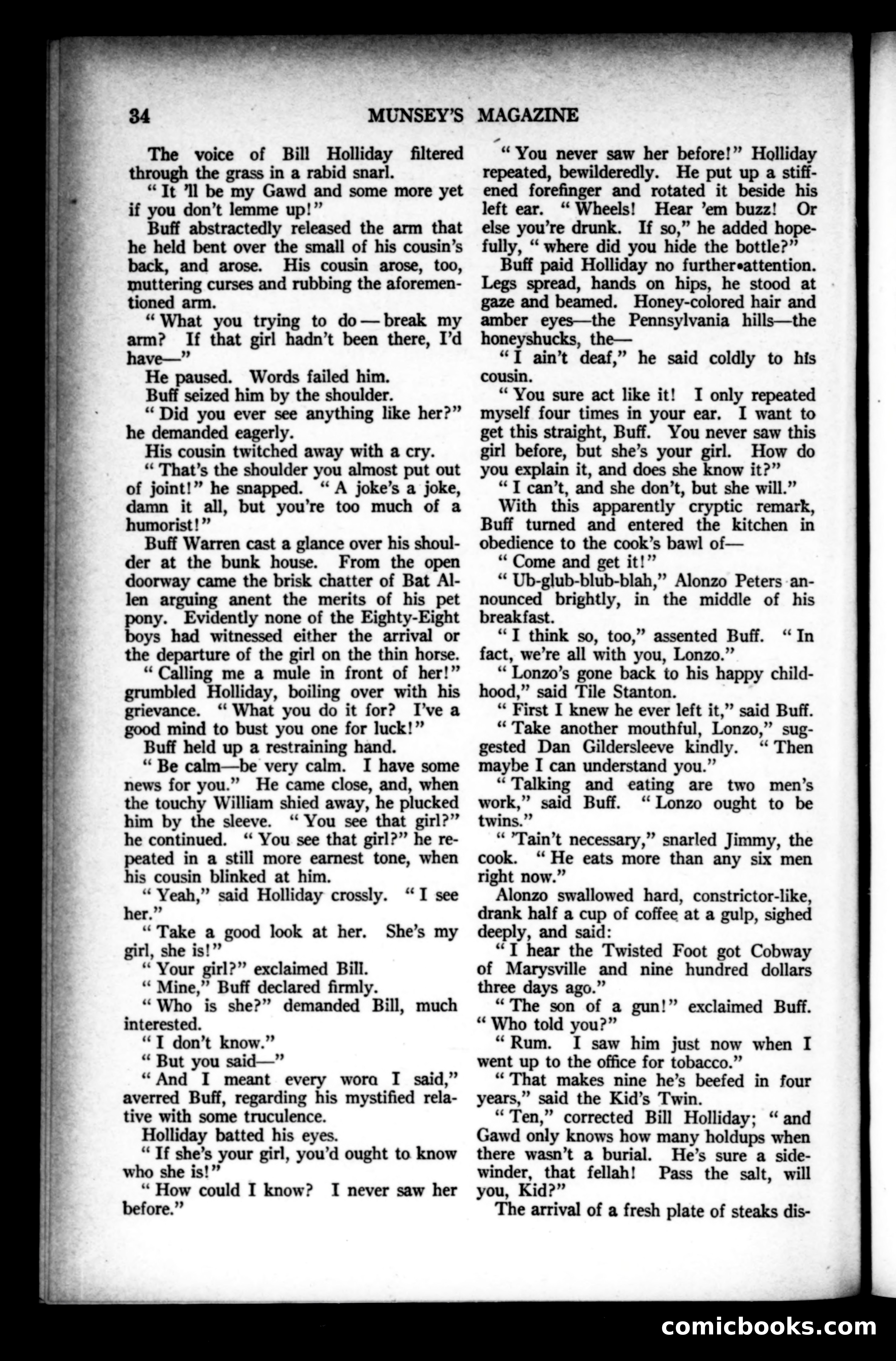 Munsey's Magazine, February 1924 — page 34 of 192
