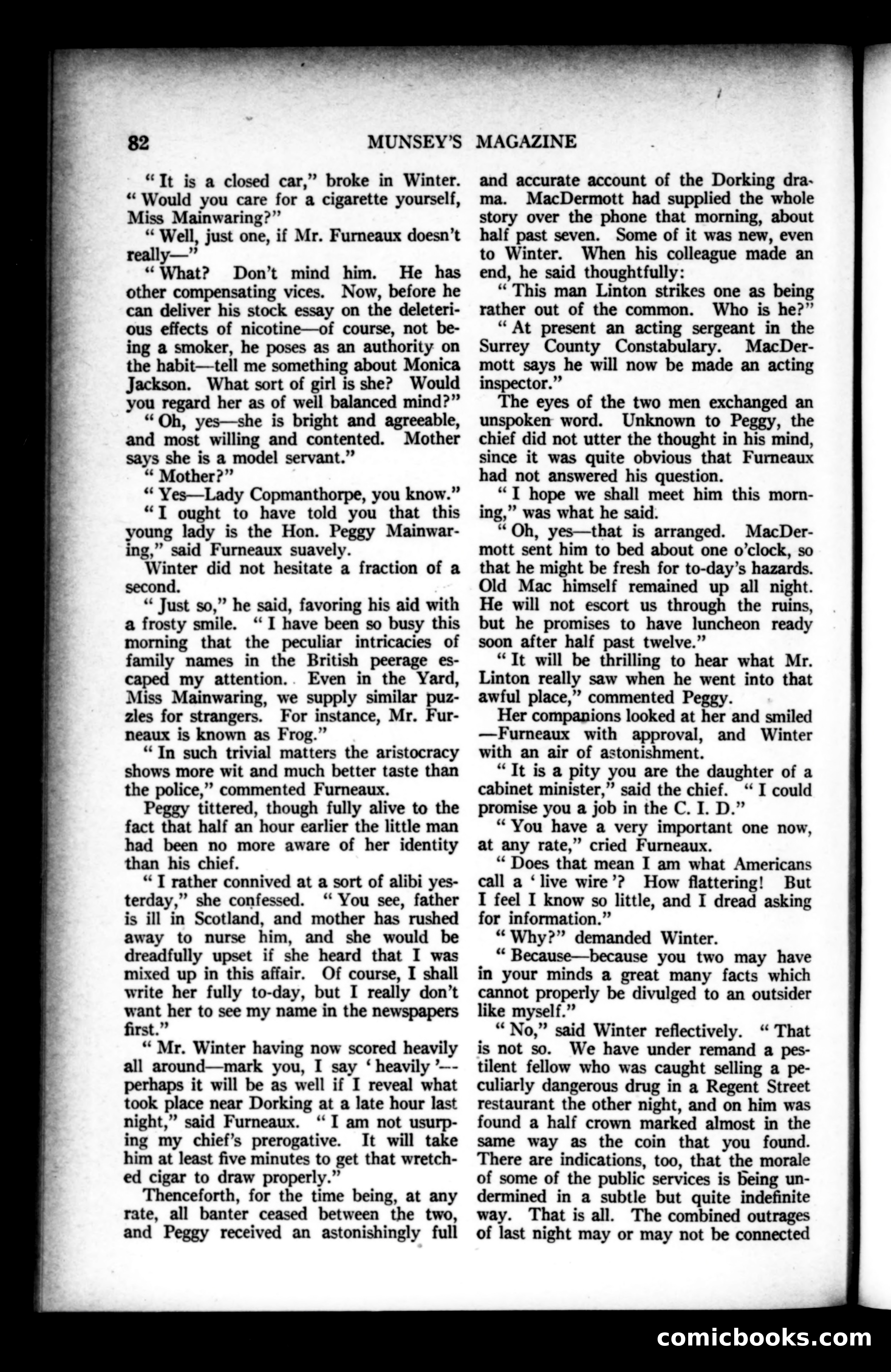 Munsey's Magazine, February 1924 — page 82 of 192