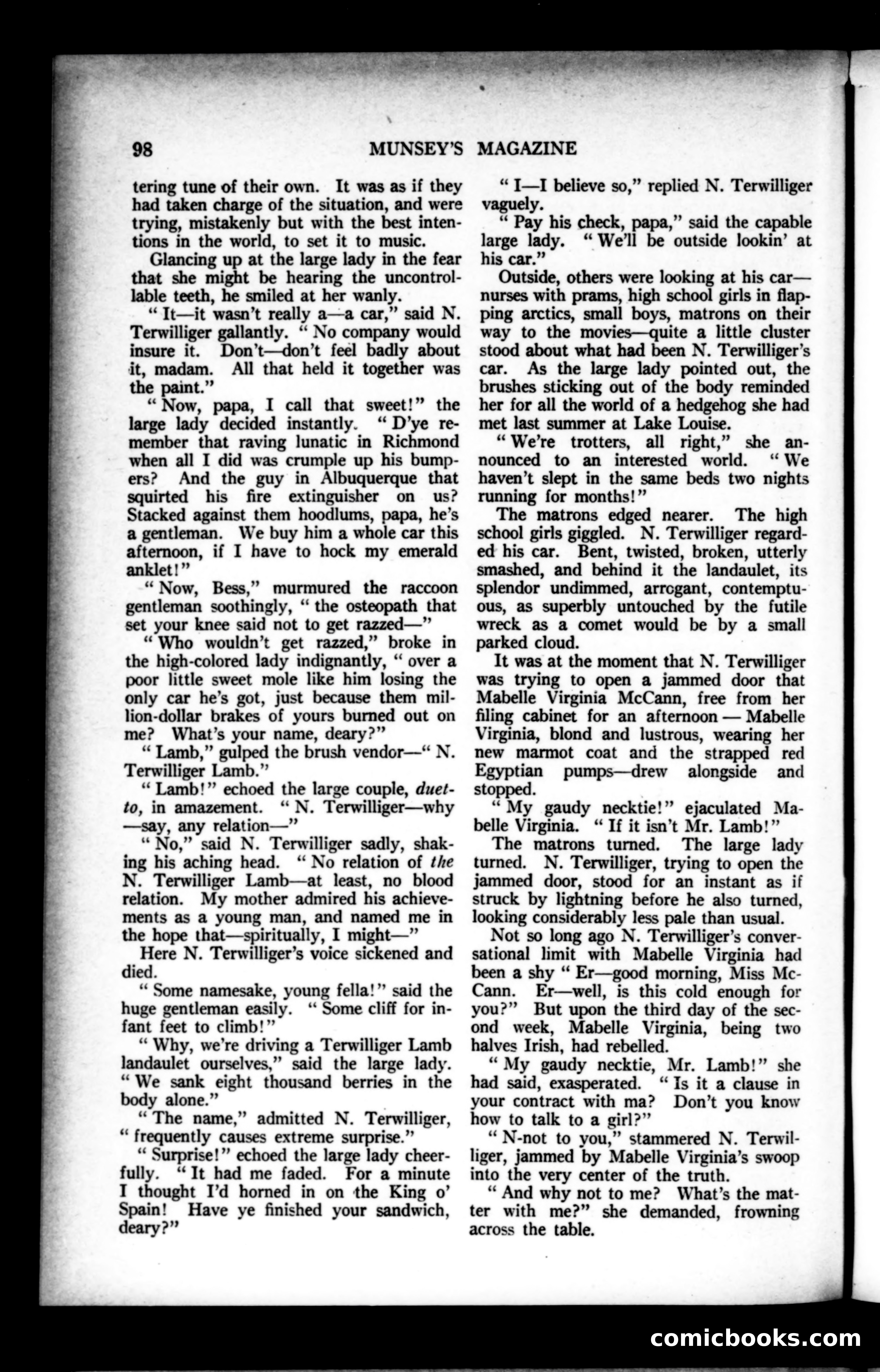 Munsey's Magazine, February 1924 — page 98 of 192