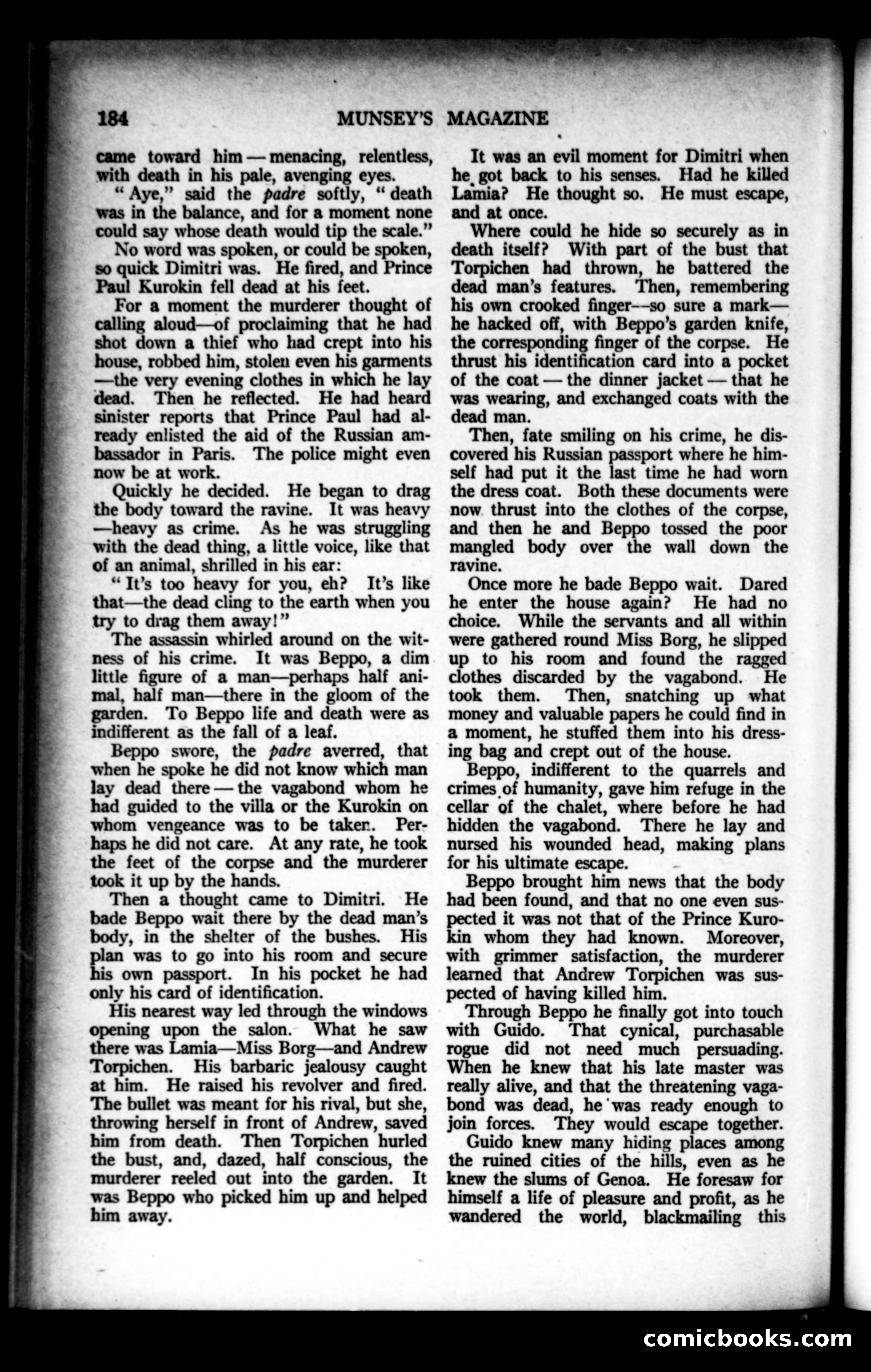 Munsey's Magazine, February 1924 — page 184 of 192