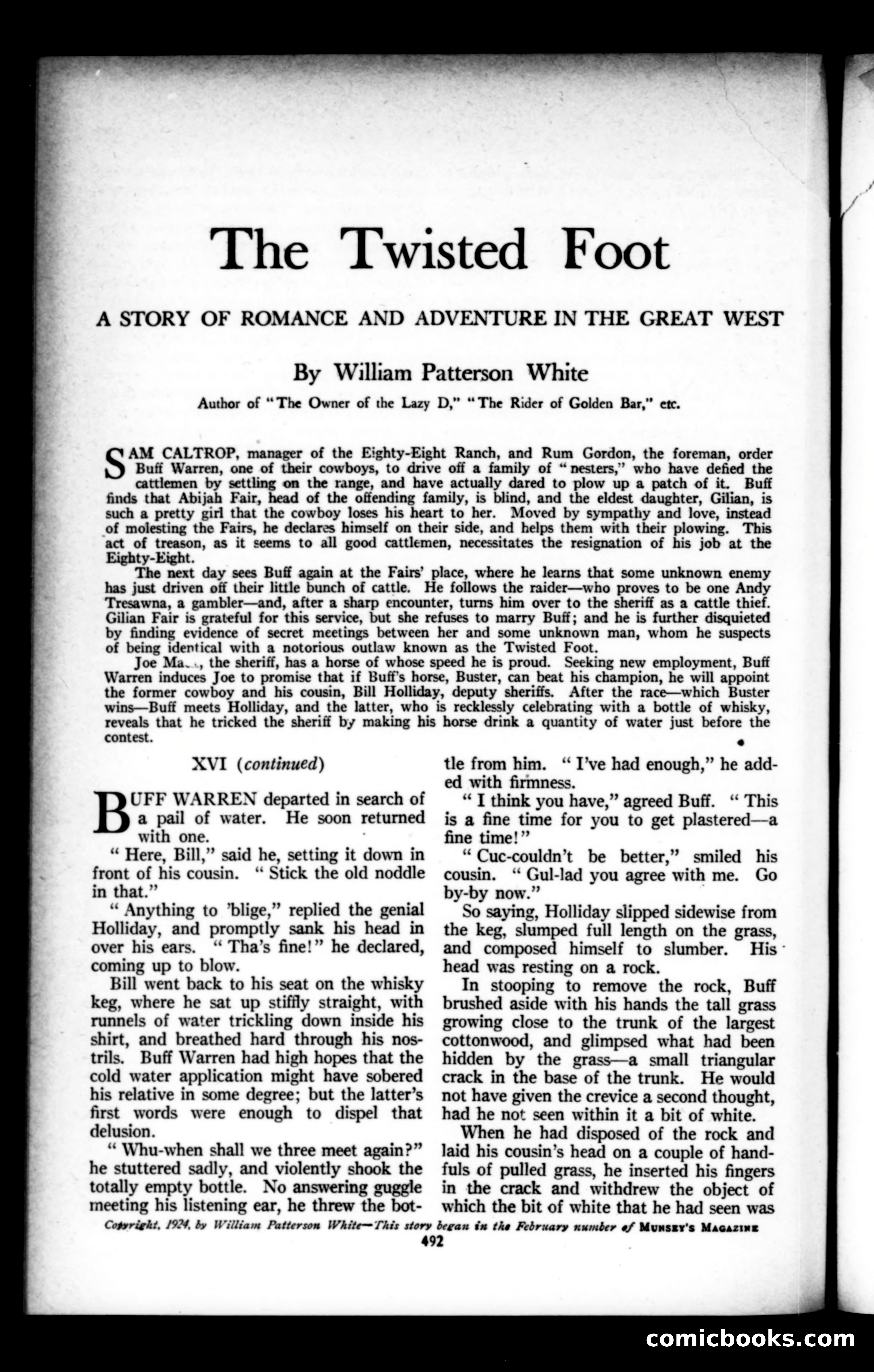 Munsey's Magazine, April 1924 — page 108 of 192