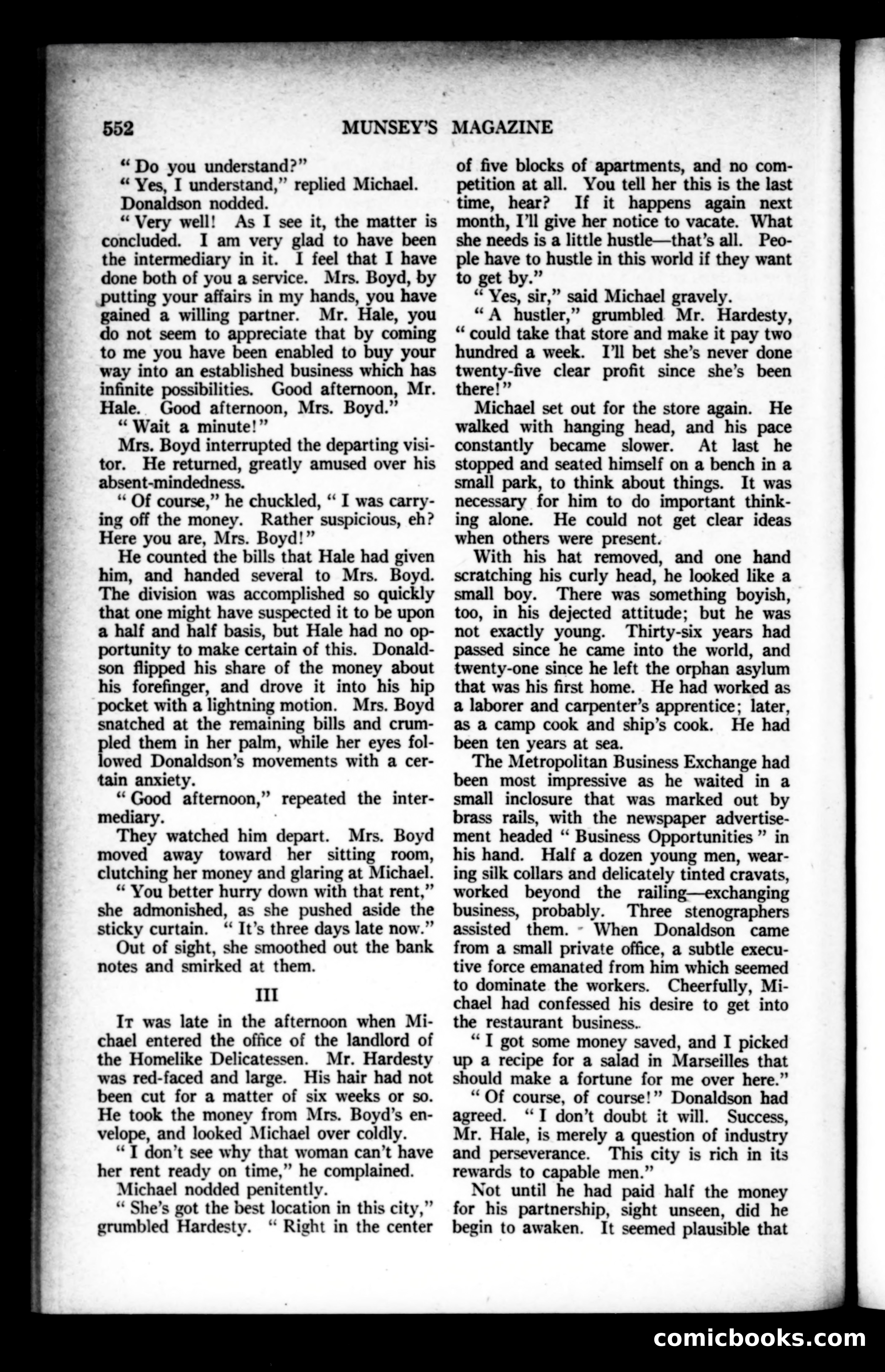 Munsey's Magazine, April 1924 — page 168 of 192