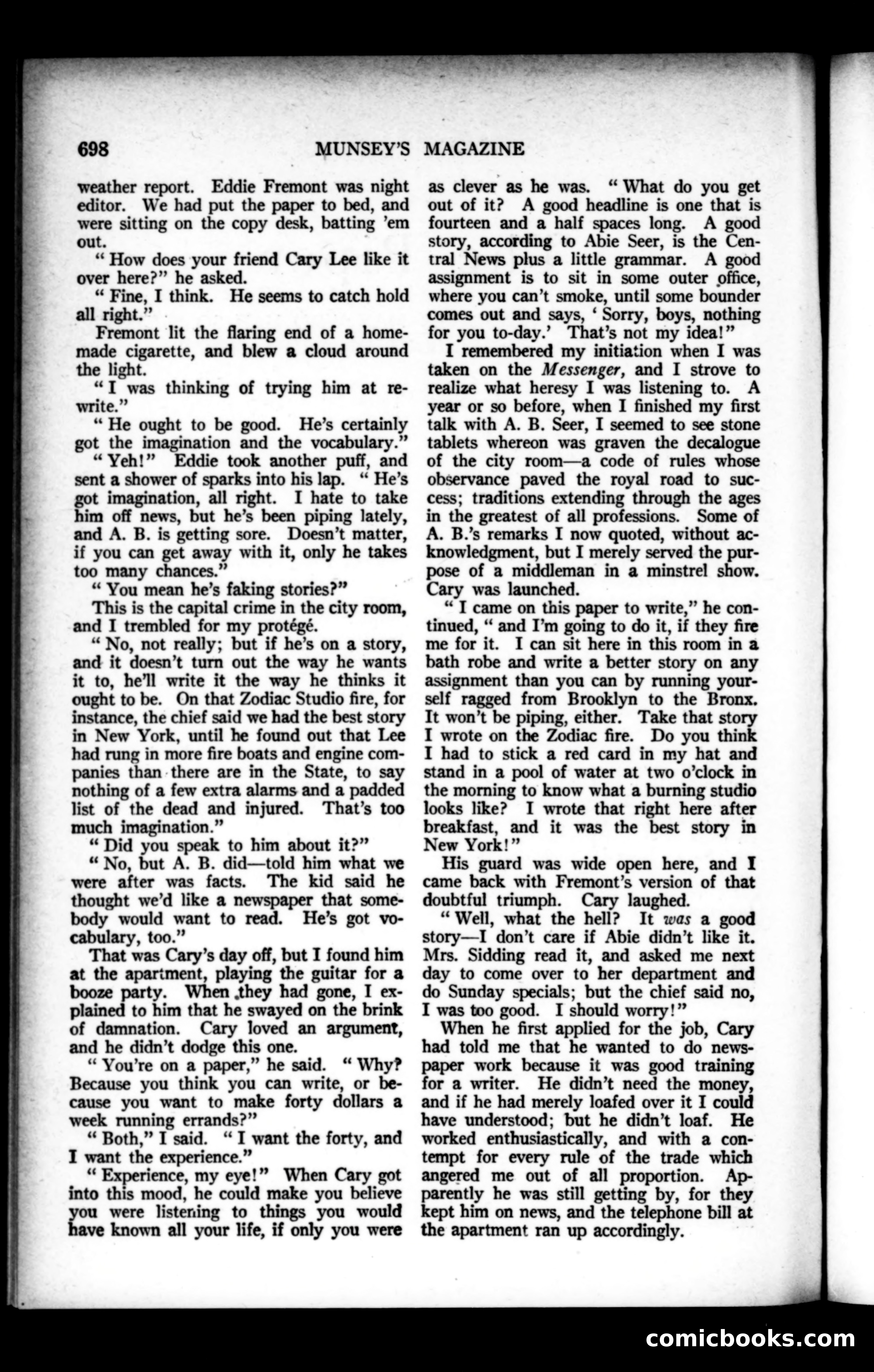 Munsey's Magazine, May 1924 — page 122 of 193