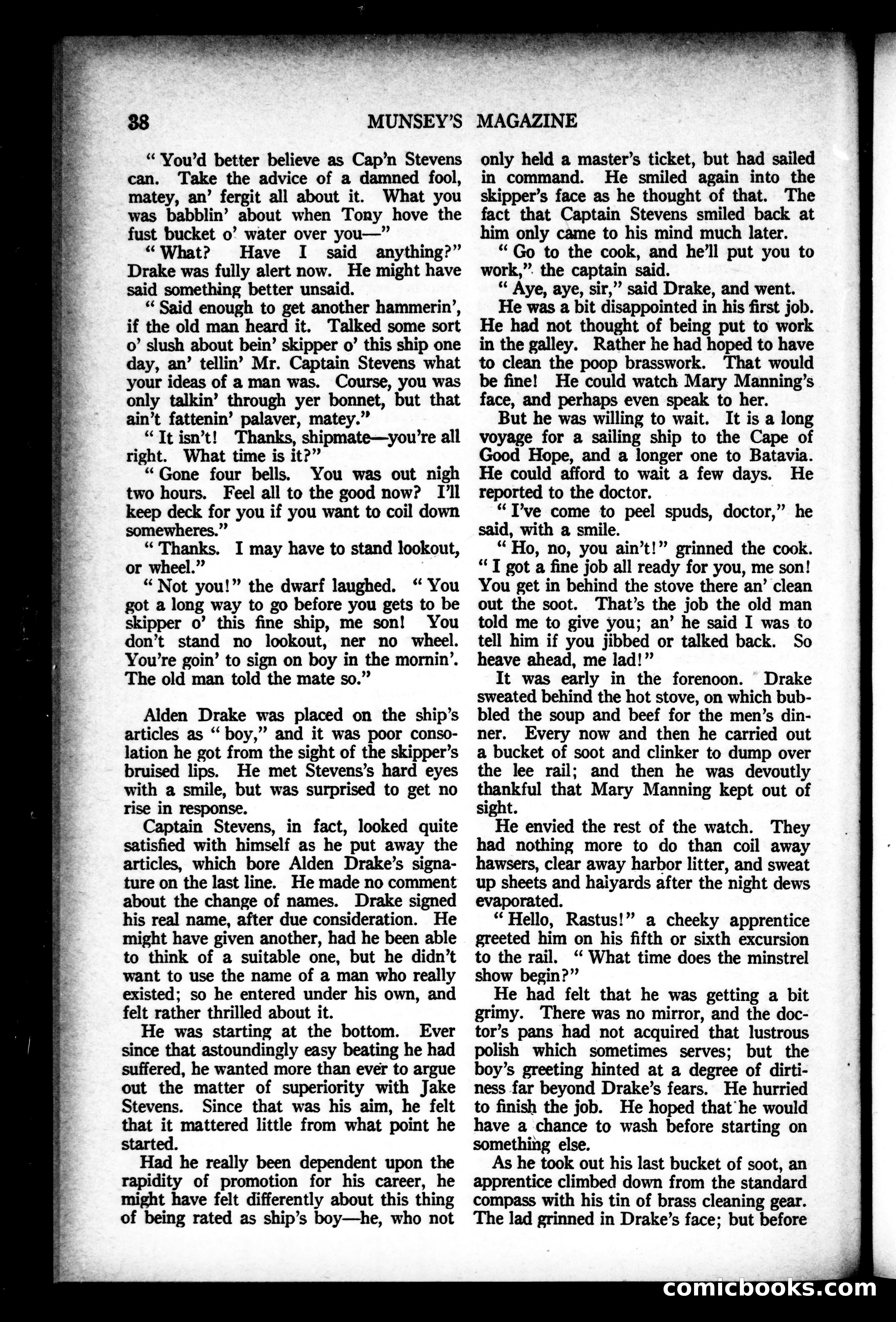 Munsey's Magazine, June 1924 — page 38 of 192