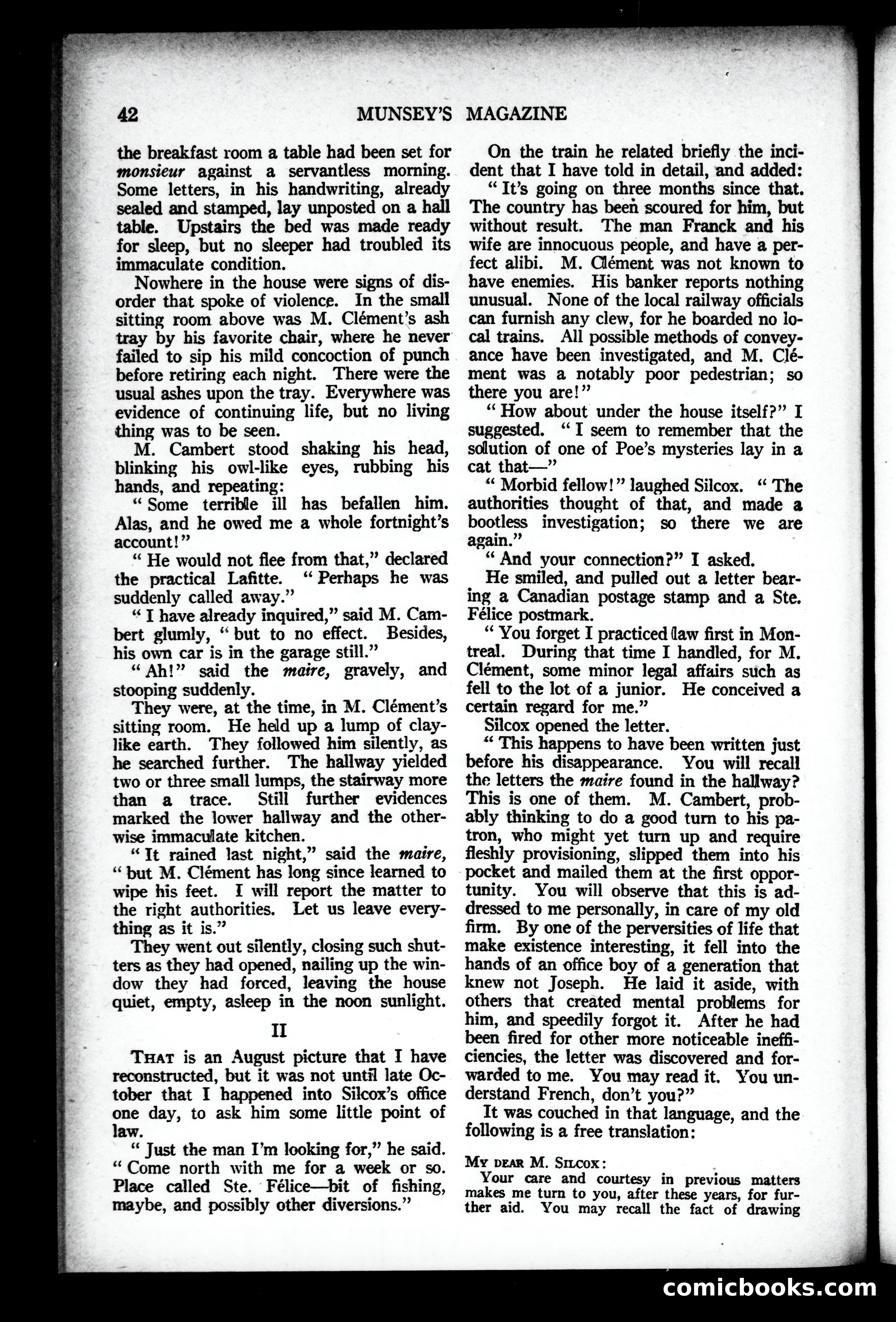 Munsey's Magazine, June 1924 — page 42 of 192