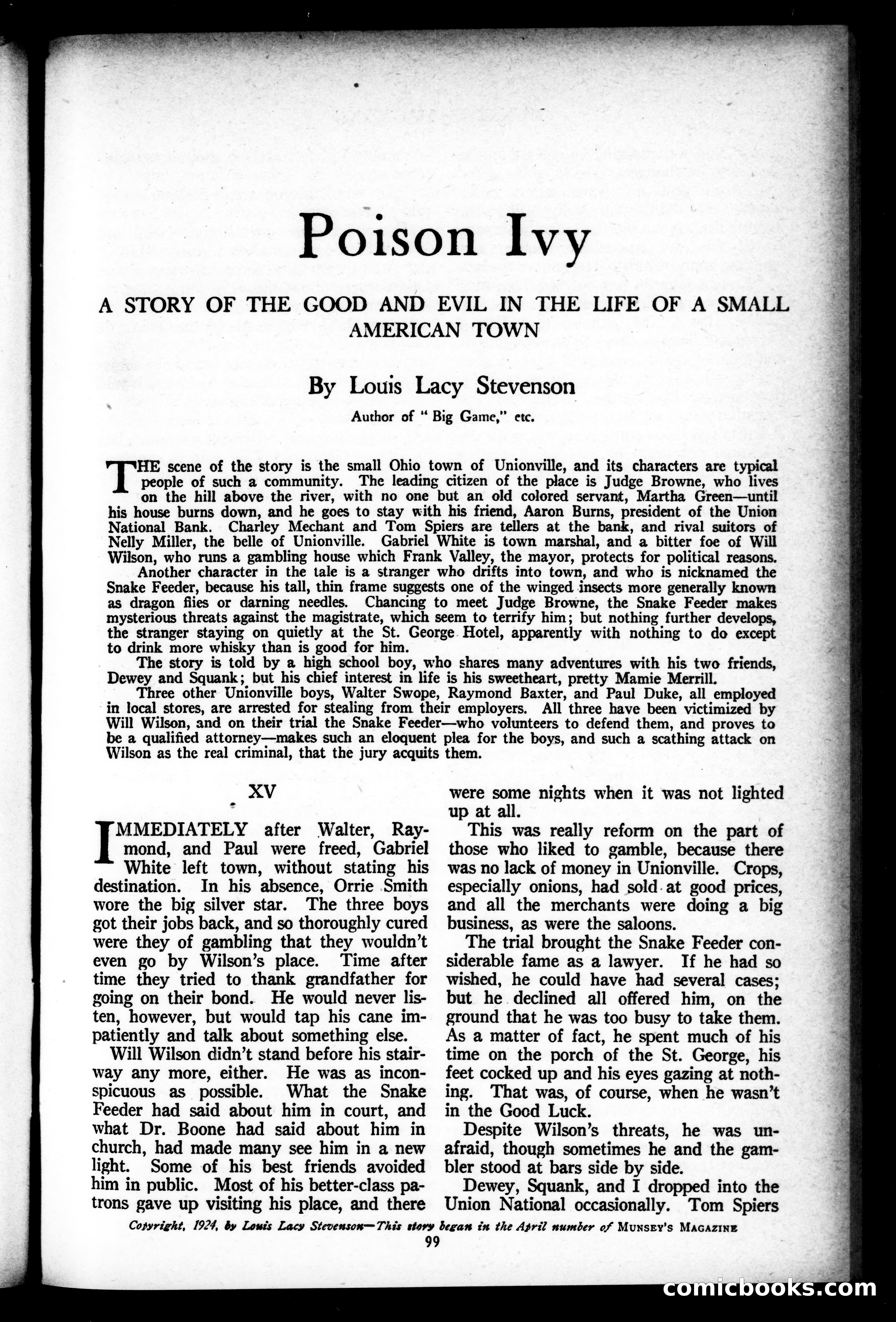 Munsey's Magazine, June 1924 — page 99 of 192