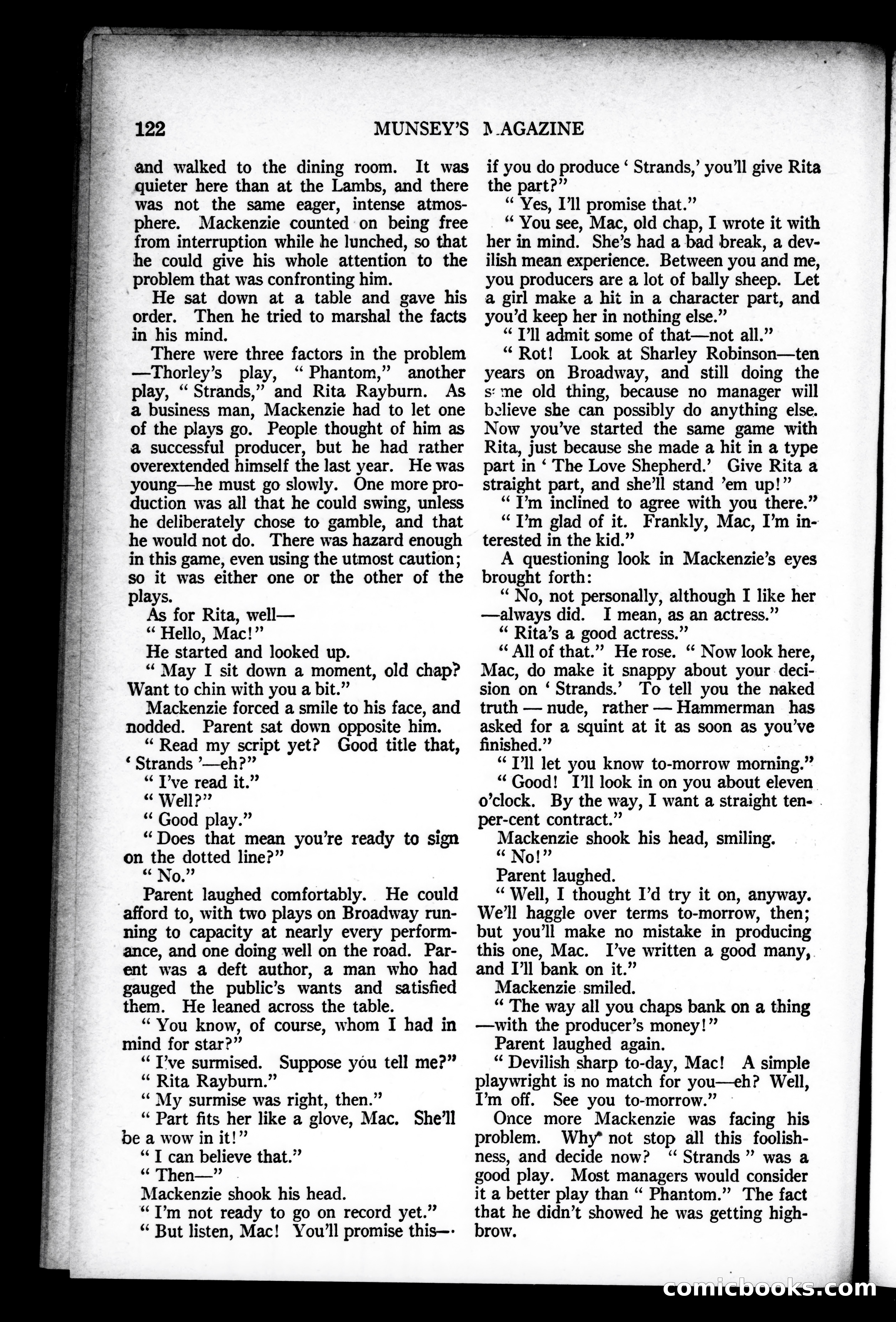 Munsey's Magazine, June 1924 — page 122 of 192