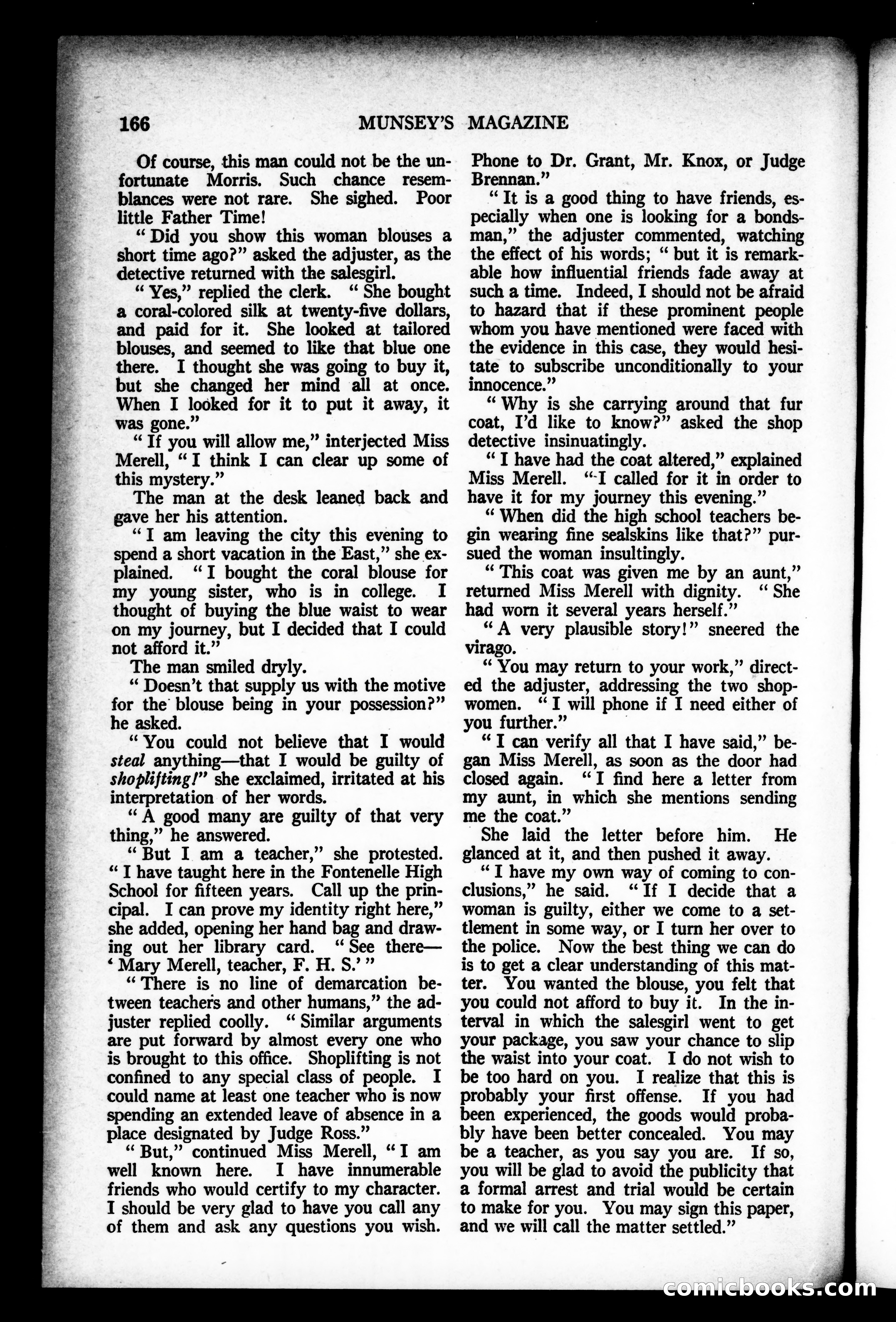 Munsey's Magazine, June 1924 — page 166 of 192