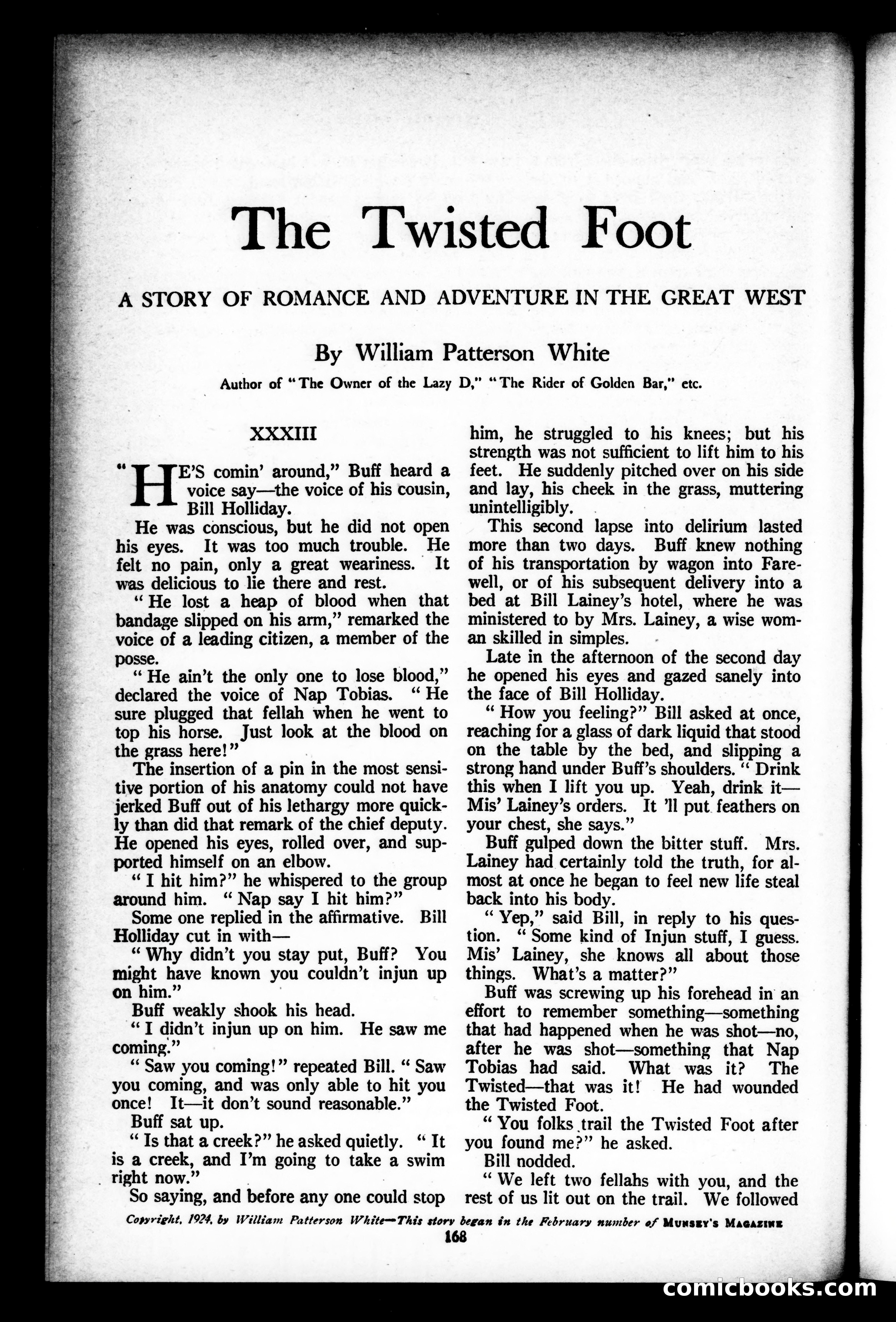 Munsey's Magazine, June 1924 — page 168 of 192