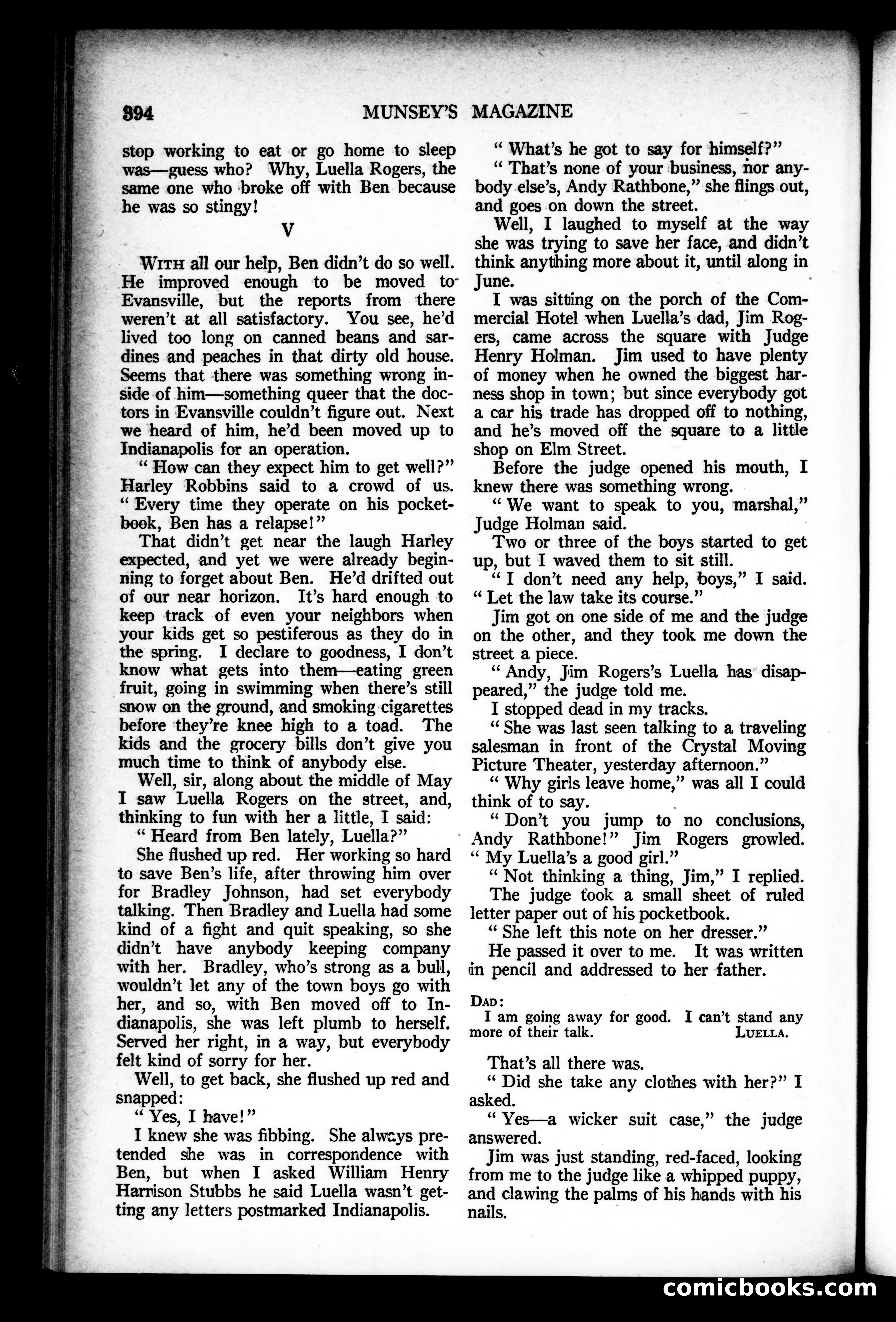 Munsey's Magazine, August 1924 — page 10 of 192