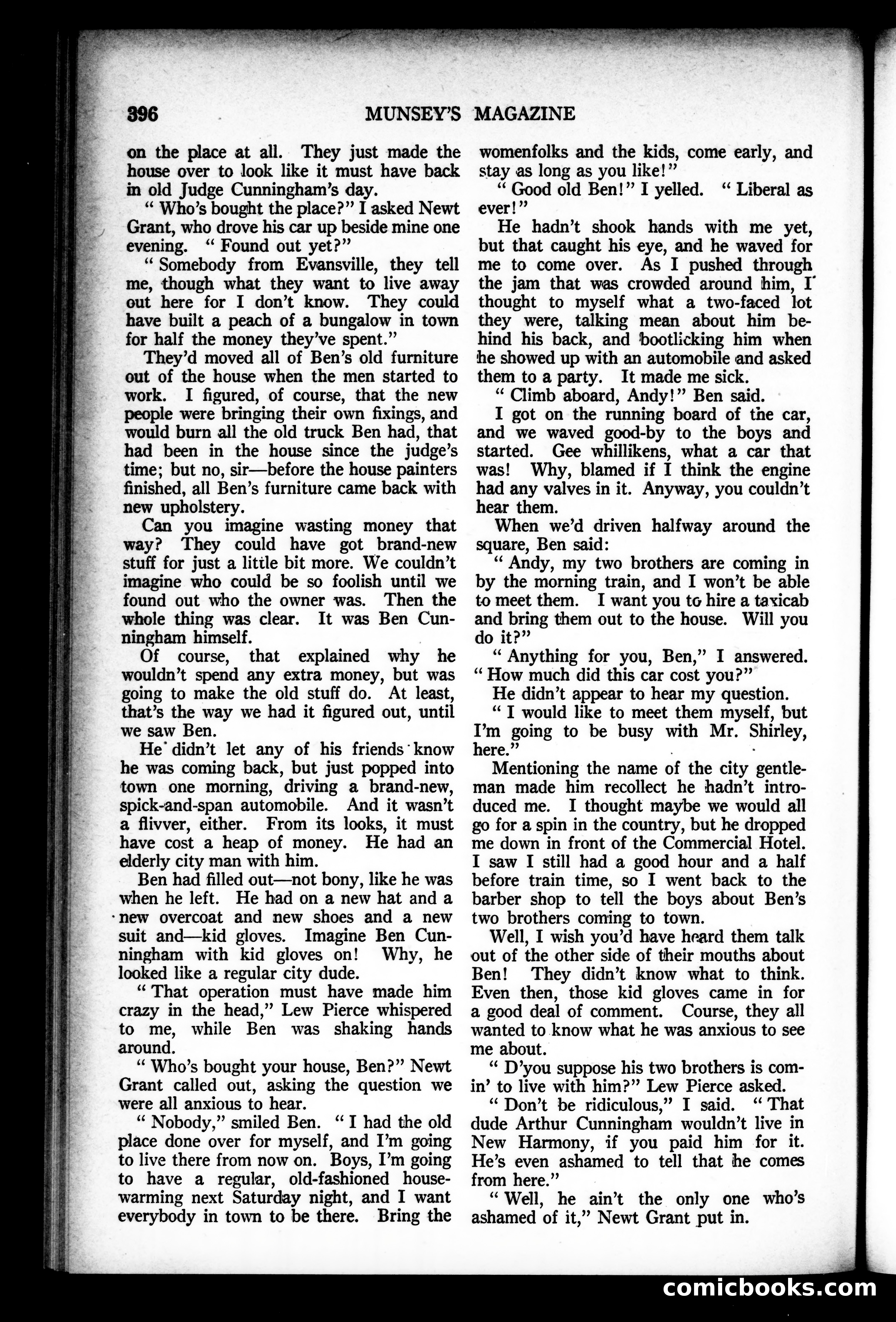 Munsey's Magazine, August 1924 — page 12 of 192