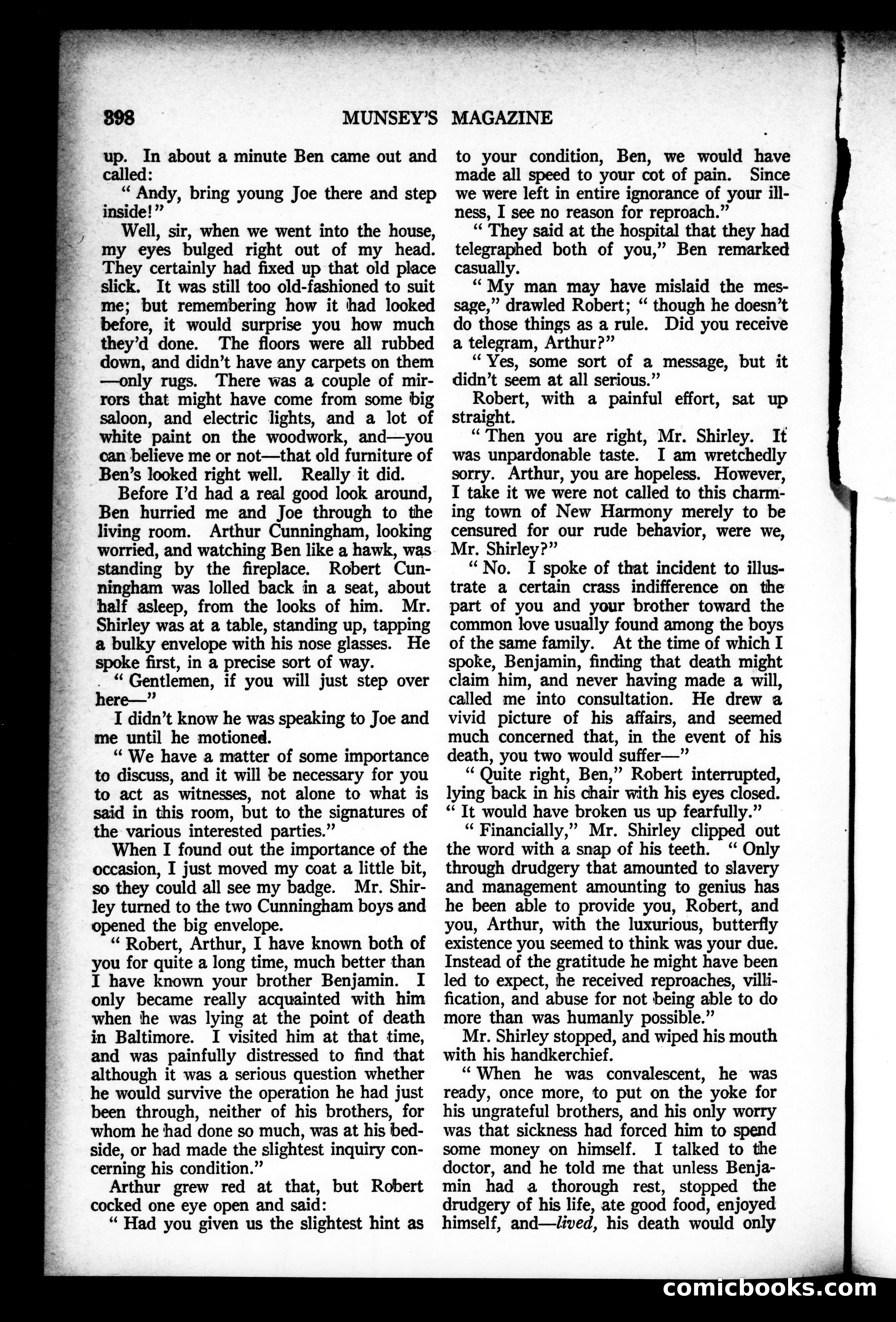 Munsey's Magazine, August 1924 — page 14 of 192
