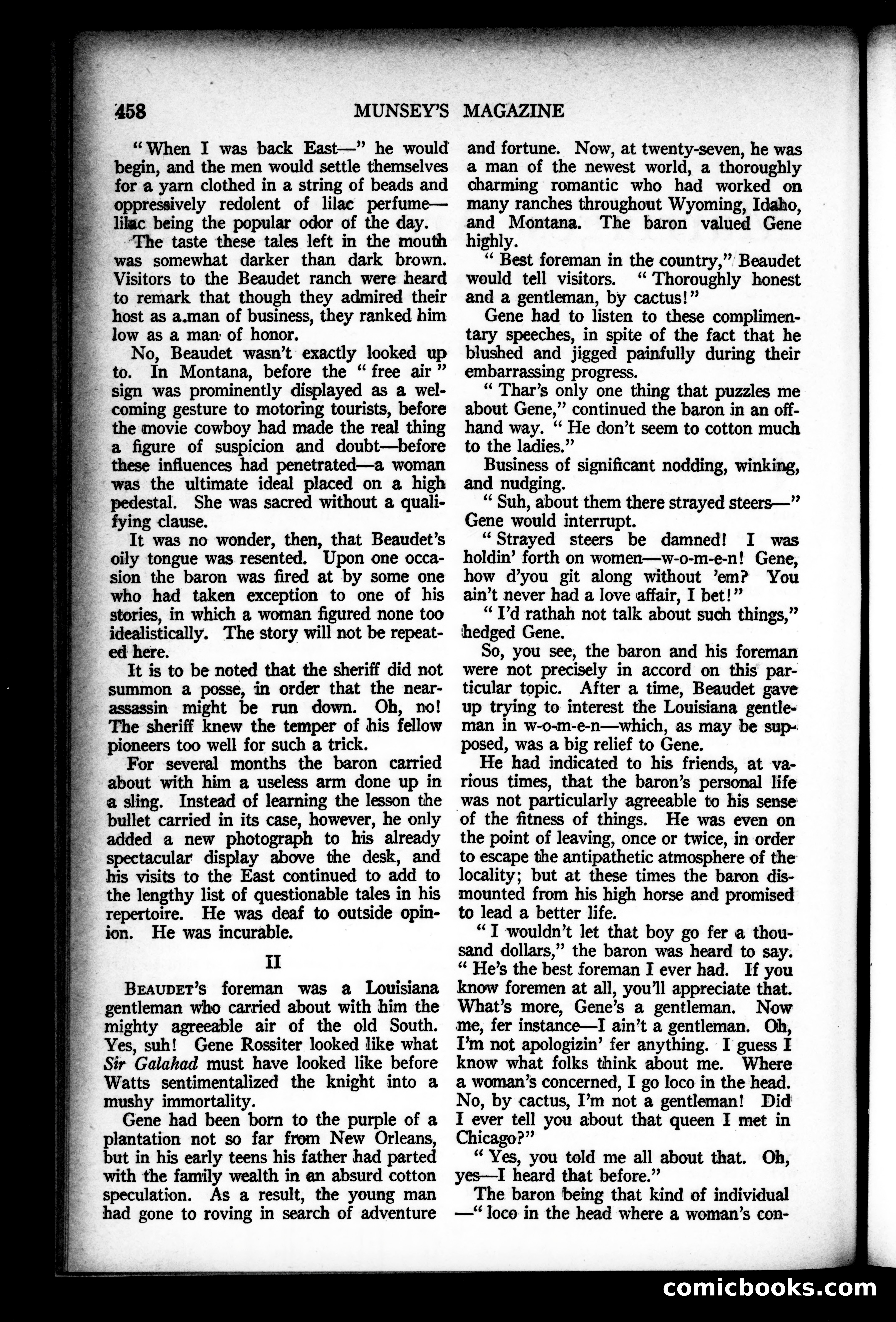 Munsey's Magazine, August 1924 — page 74 of 192
