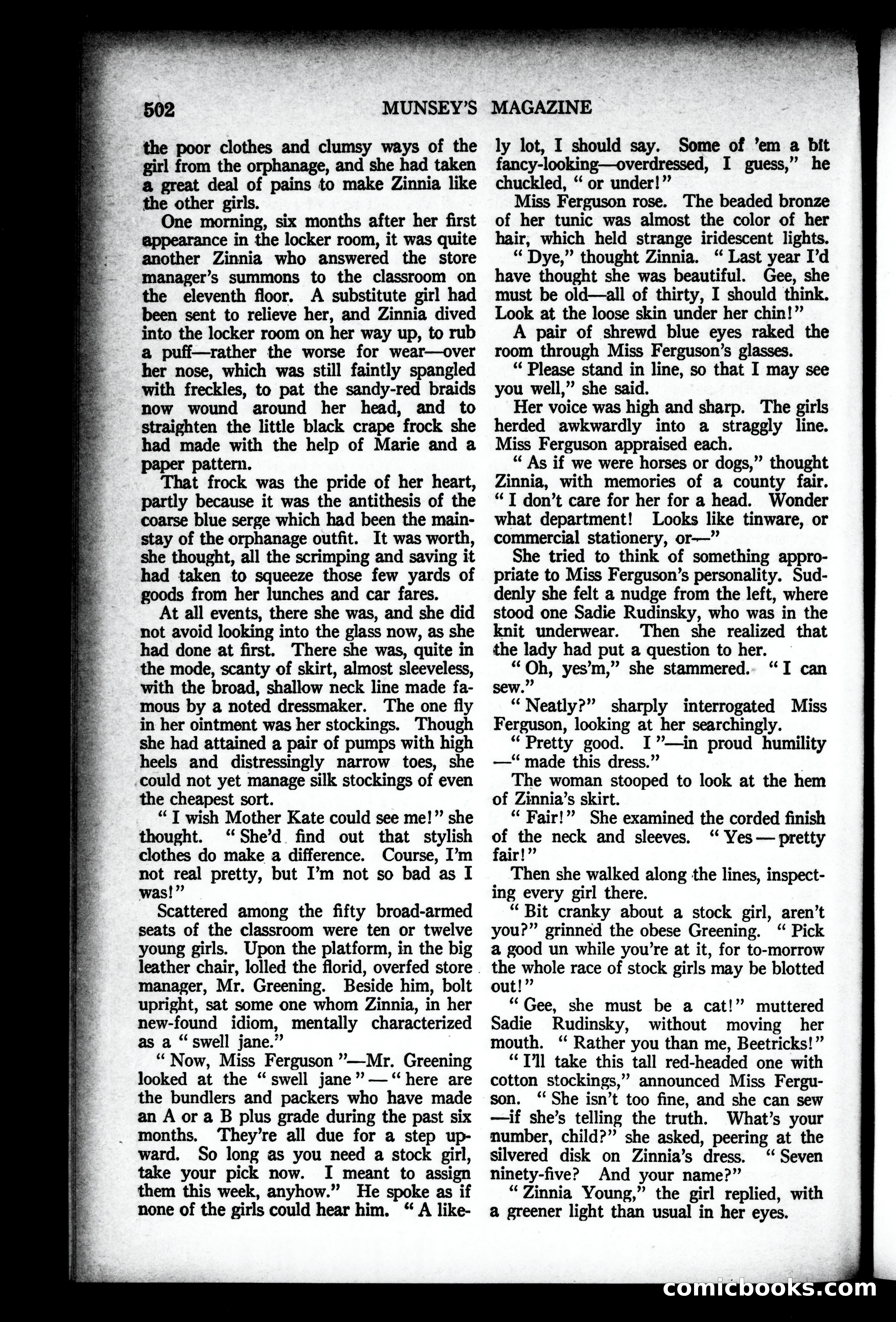 Munsey's Magazine, August 1924 — page 118 of 192