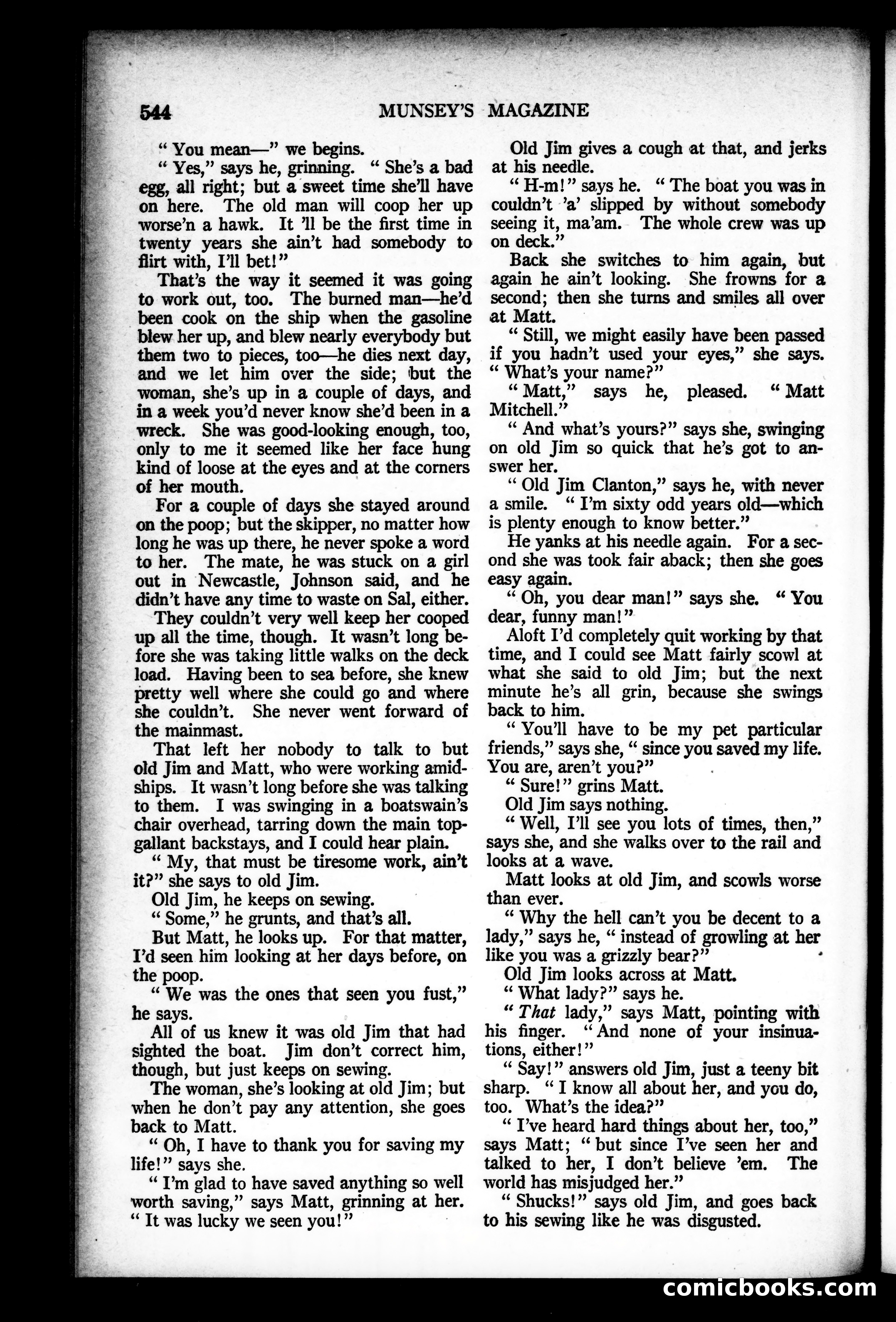 Munsey's Magazine, August 1924 — page 160 of 192