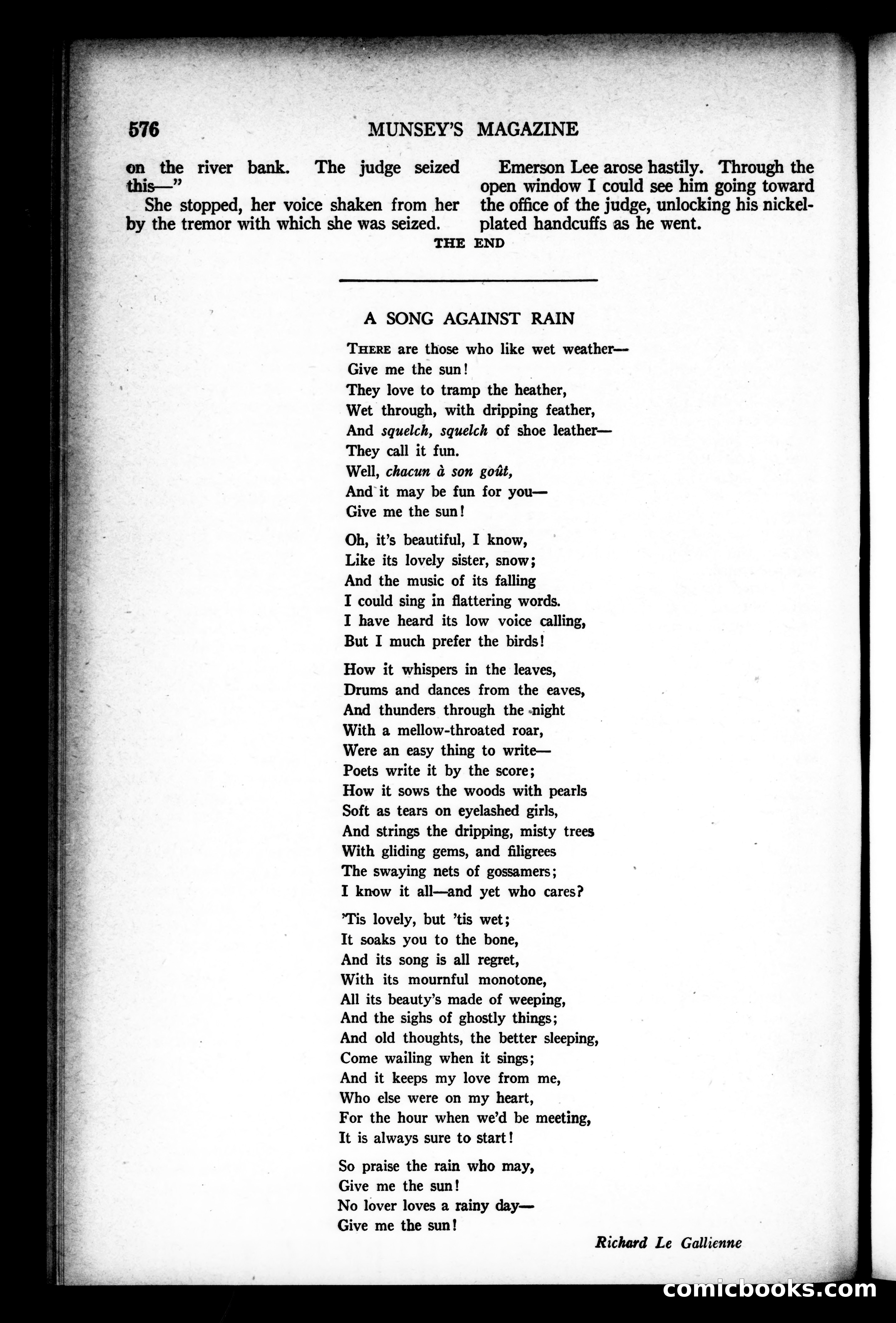 Munsey's Magazine, August 1924 — page 192 of 192