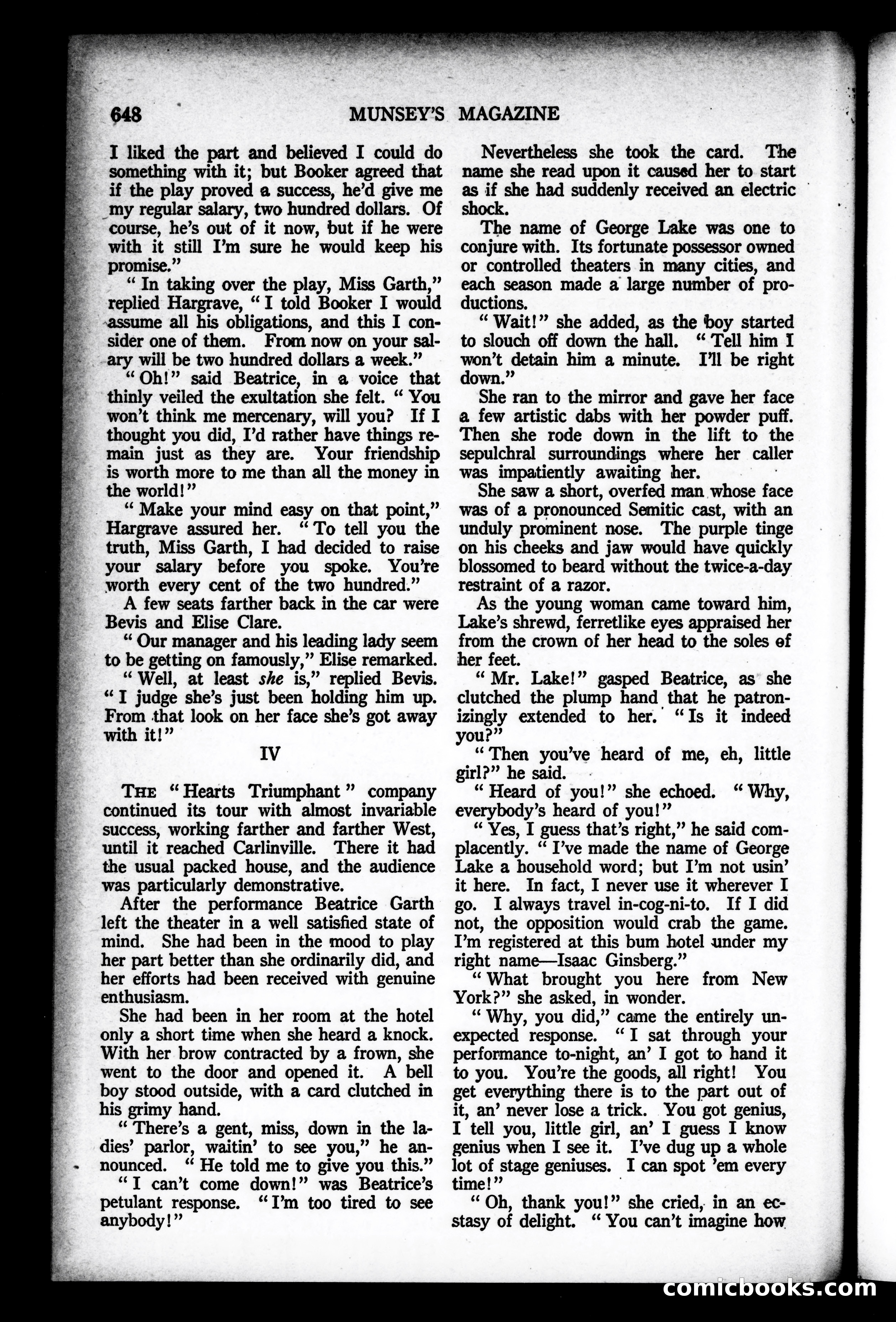 Munsey's Magazine, September 1924 — page 72 of 193