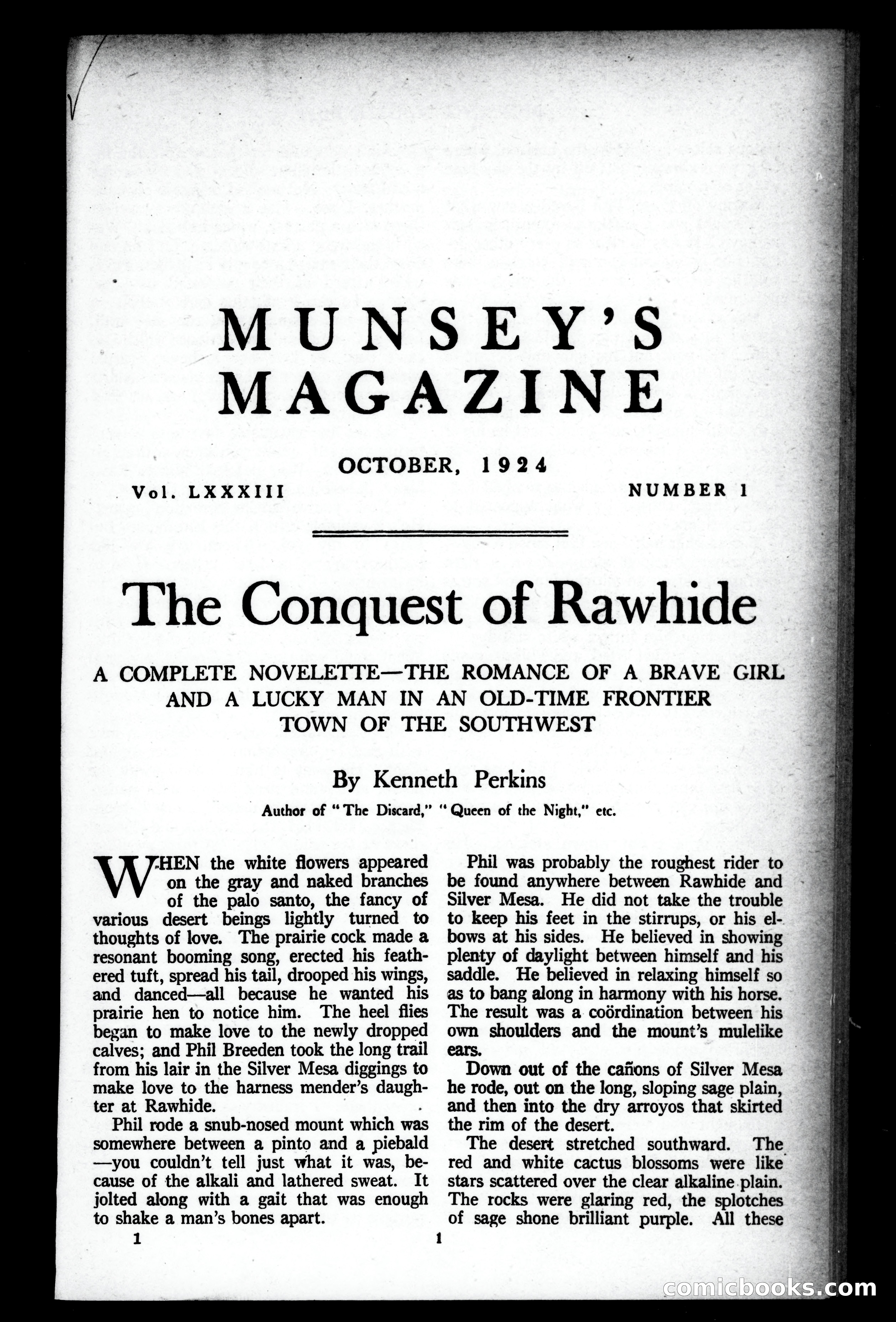 Munsey's Magazine, October 1924 — page 1 of 192