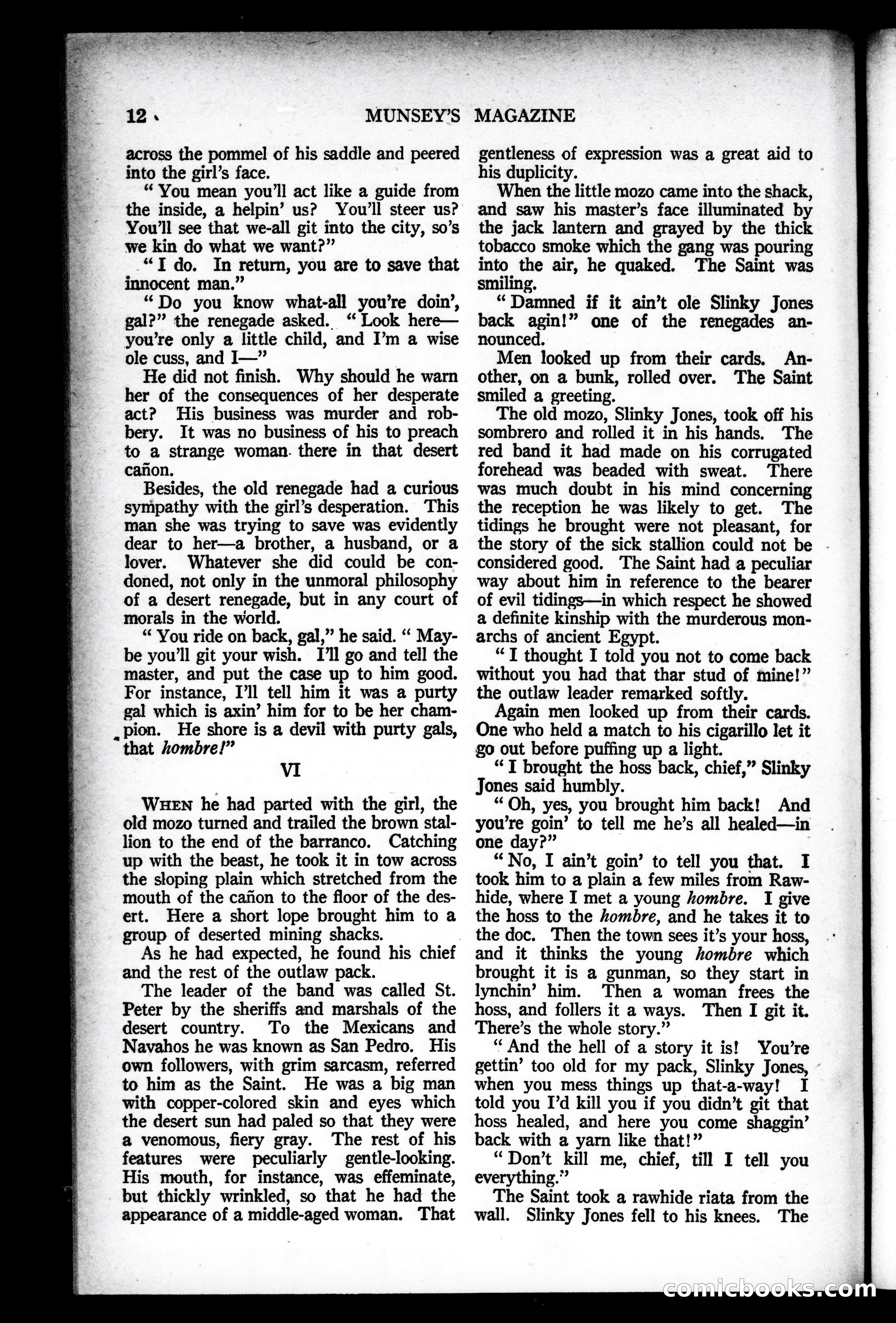 Munsey's Magazine, October 1924 — page 12 of 192