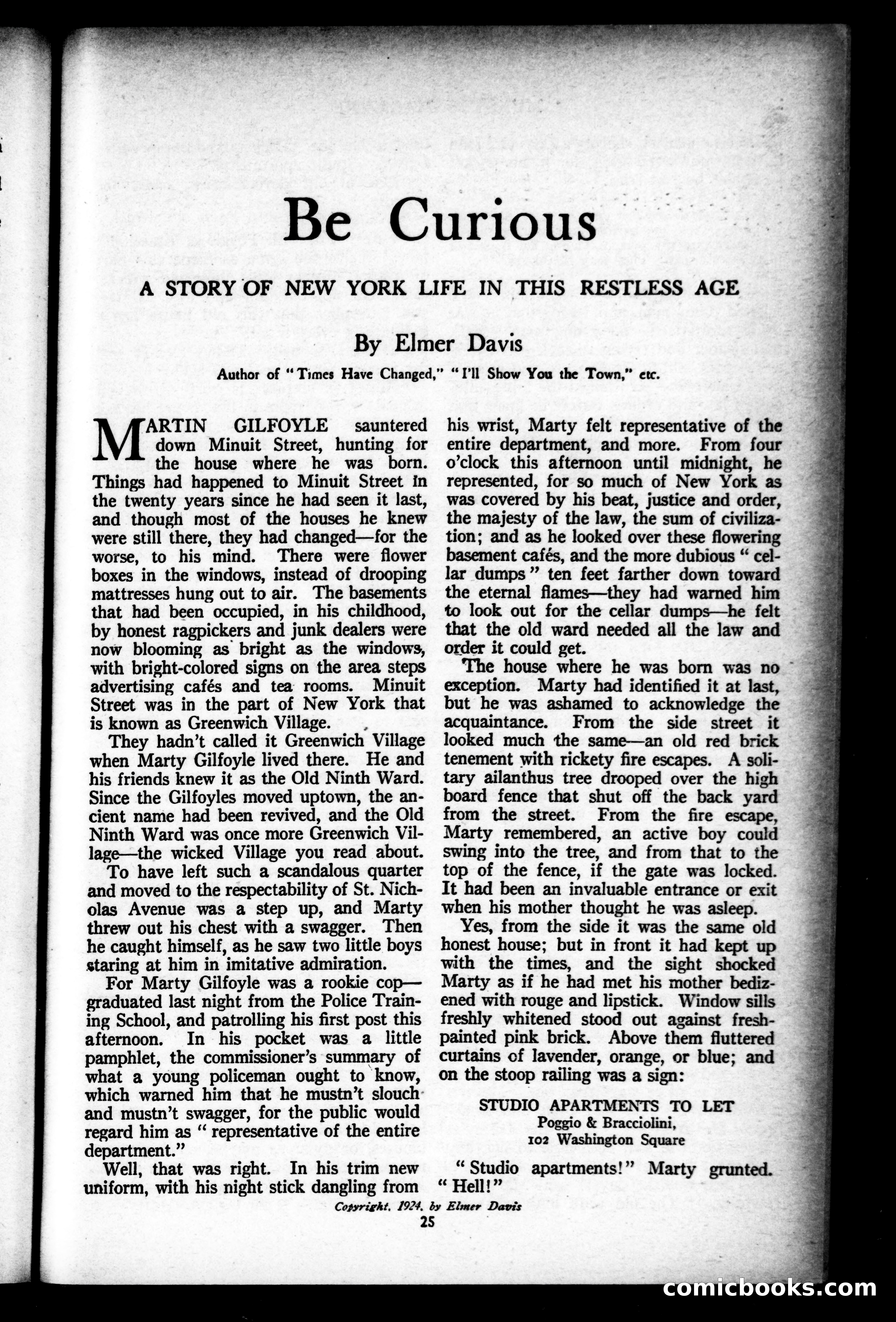 Munsey's Magazine, October 1924 — page 25 of 192