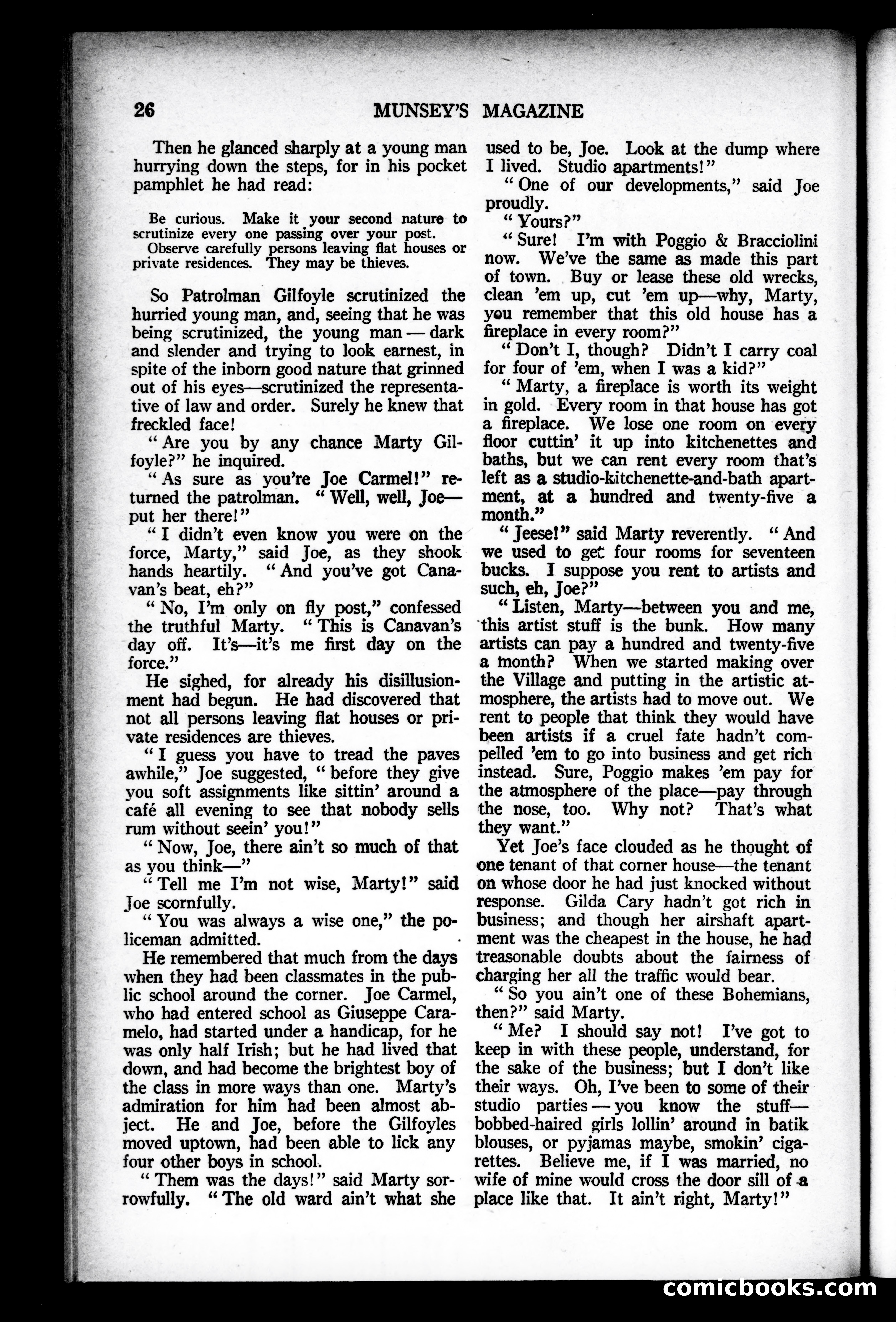 Munsey's Magazine, October 1924 — page 26 of 192