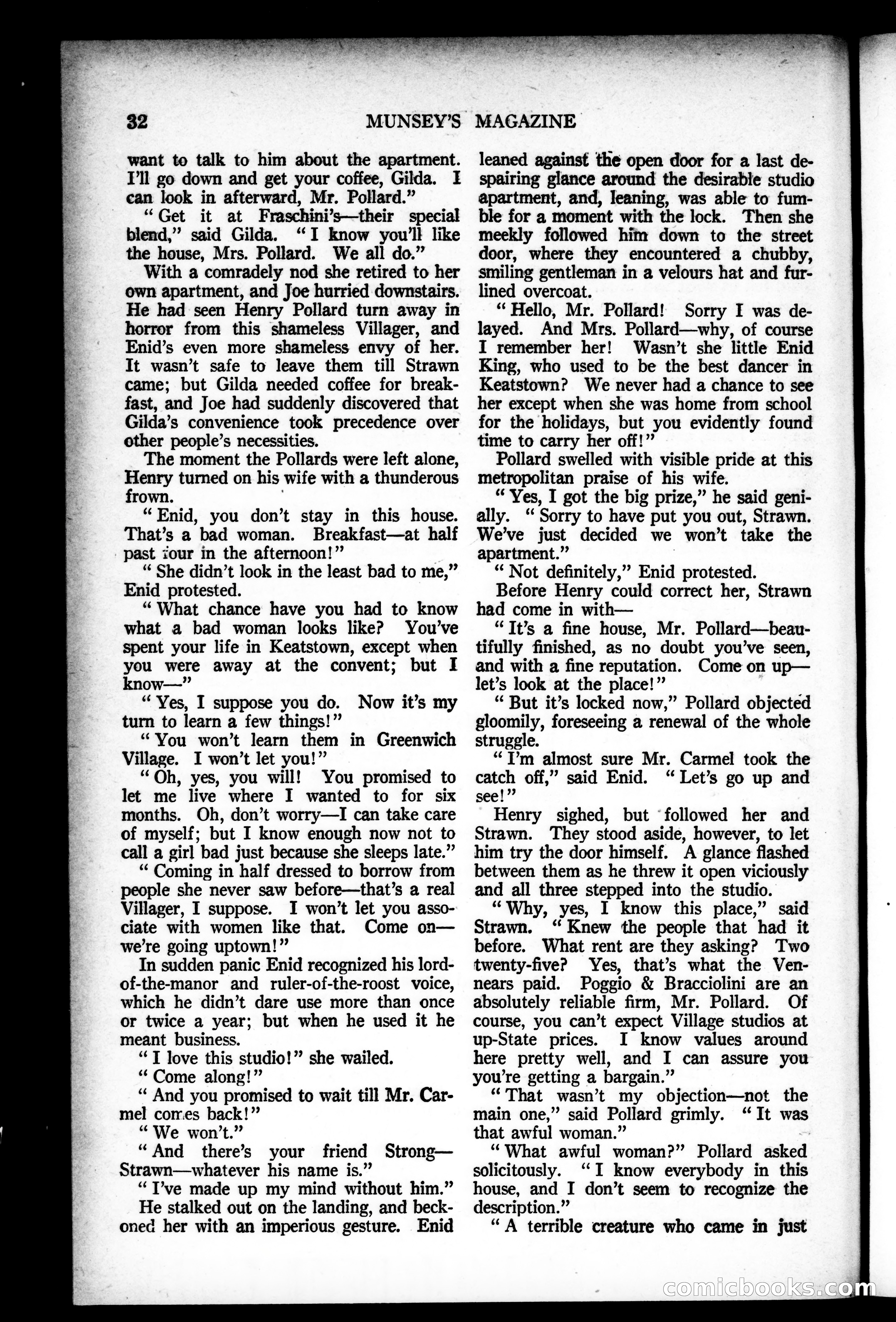 Munsey's Magazine, October 1924 — page 32 of 192