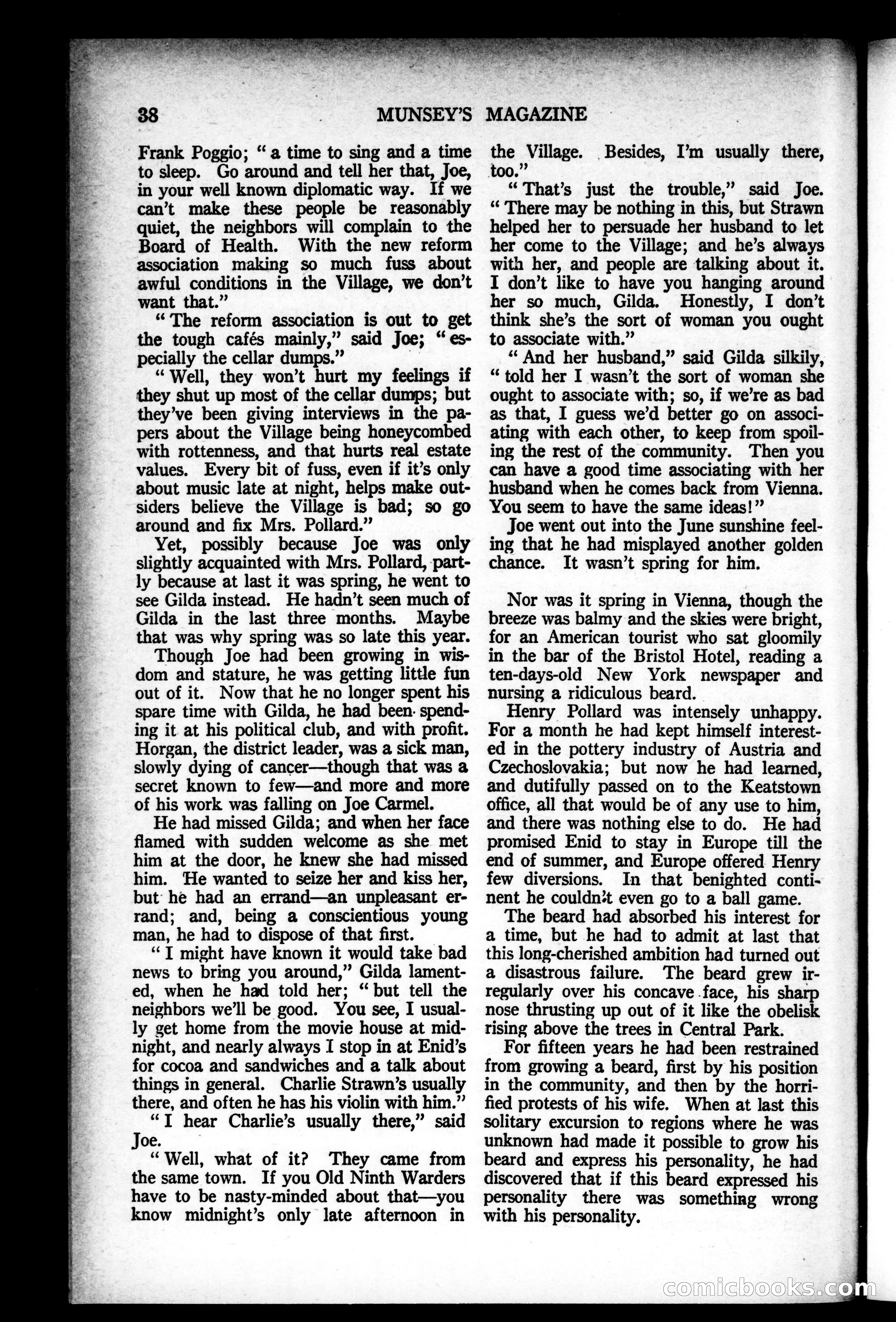 Munsey's Magazine, October 1924 — page 38 of 192
