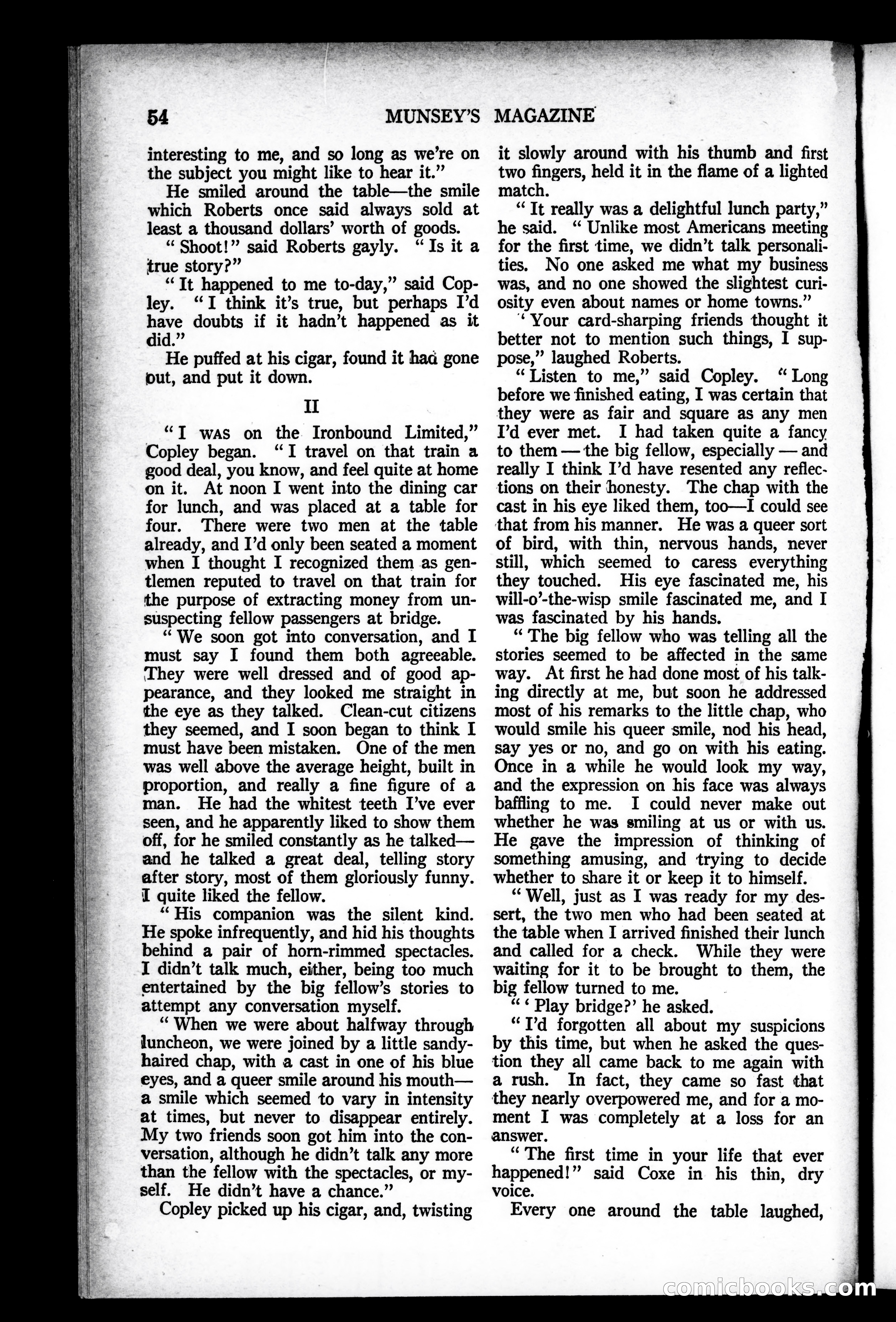 Munsey's Magazine, October 1924 — page 54 of 192