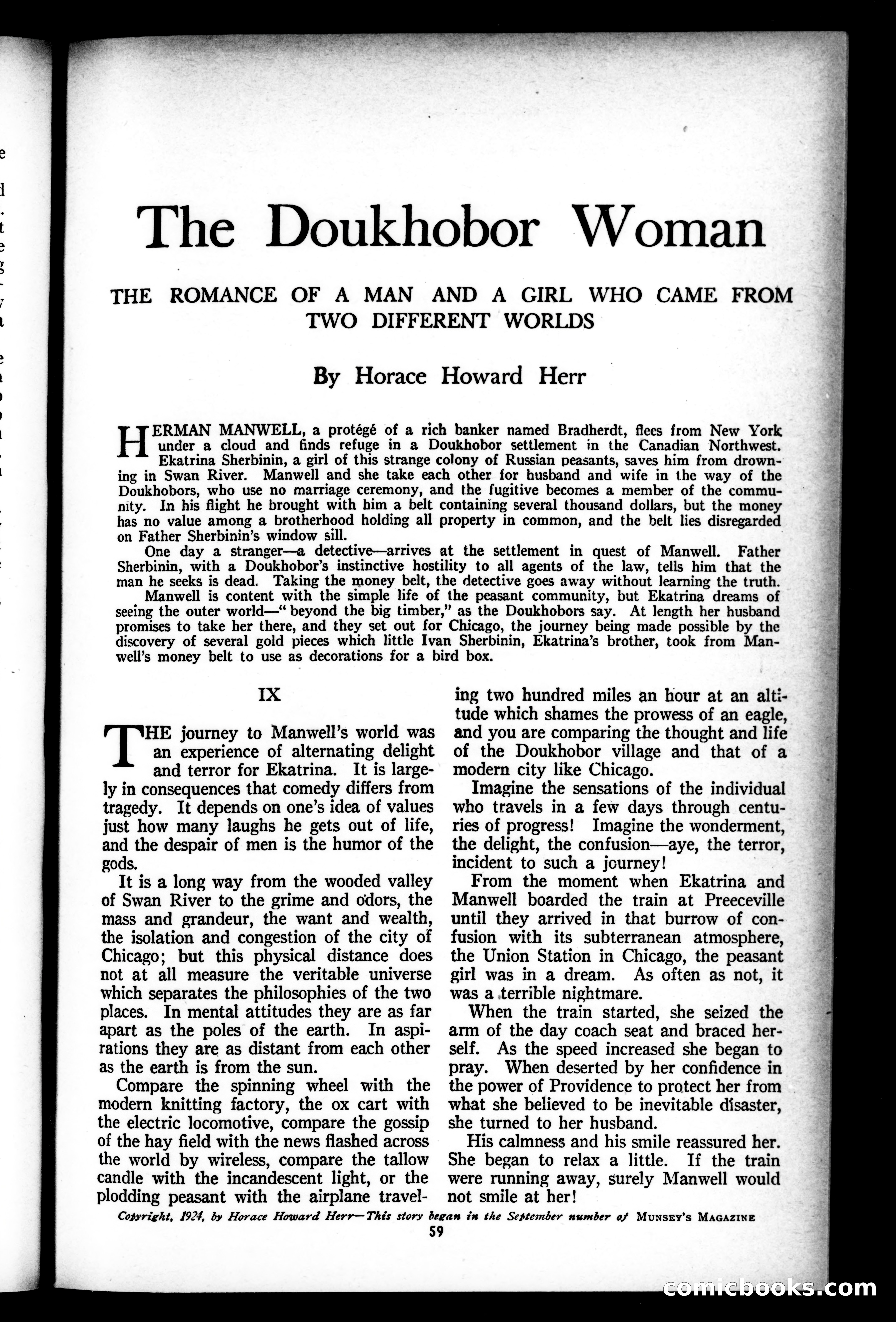 Munsey's Magazine, October 1924 — page 59 of 192