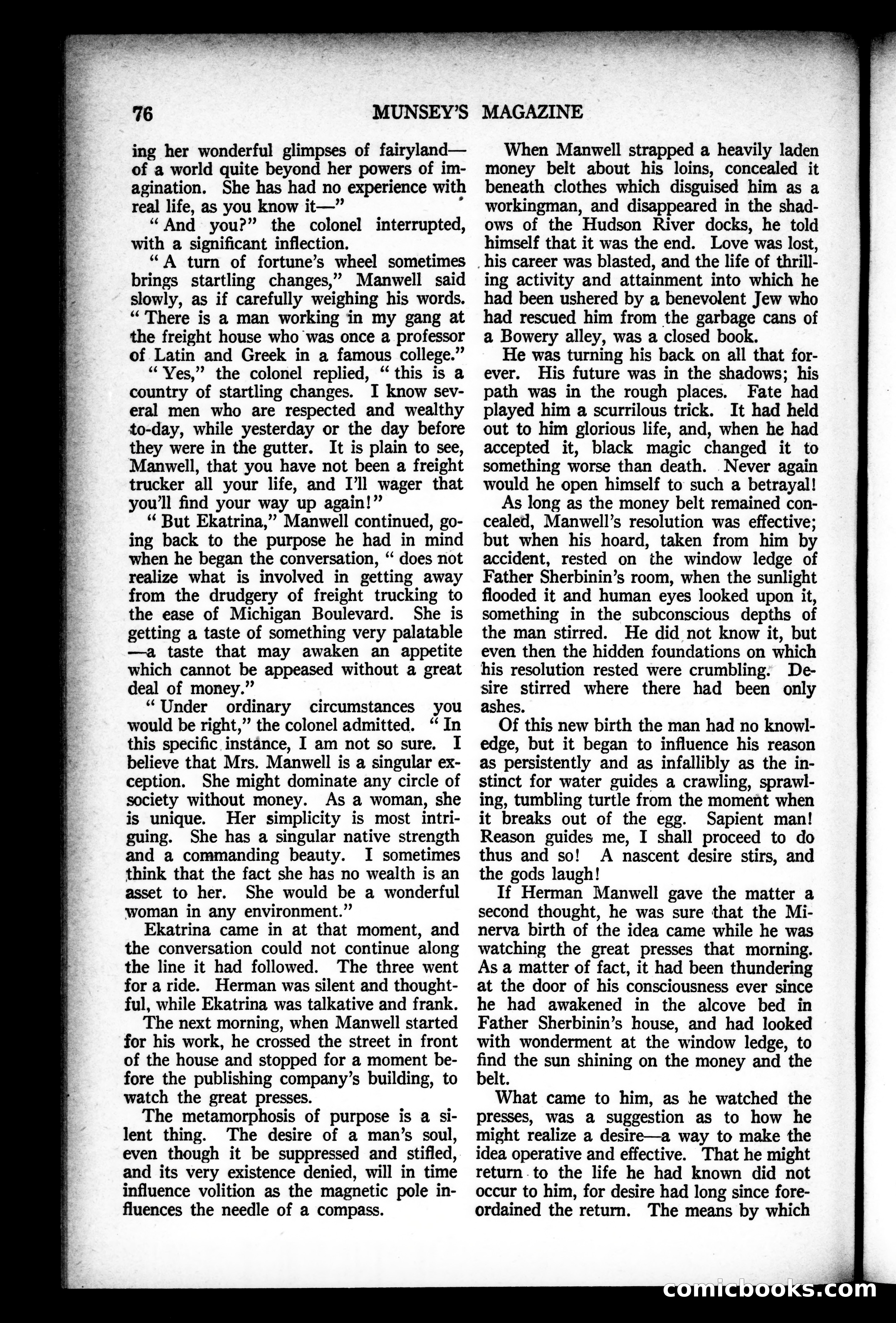 Munsey's Magazine, October 1924 — page 76 of 192