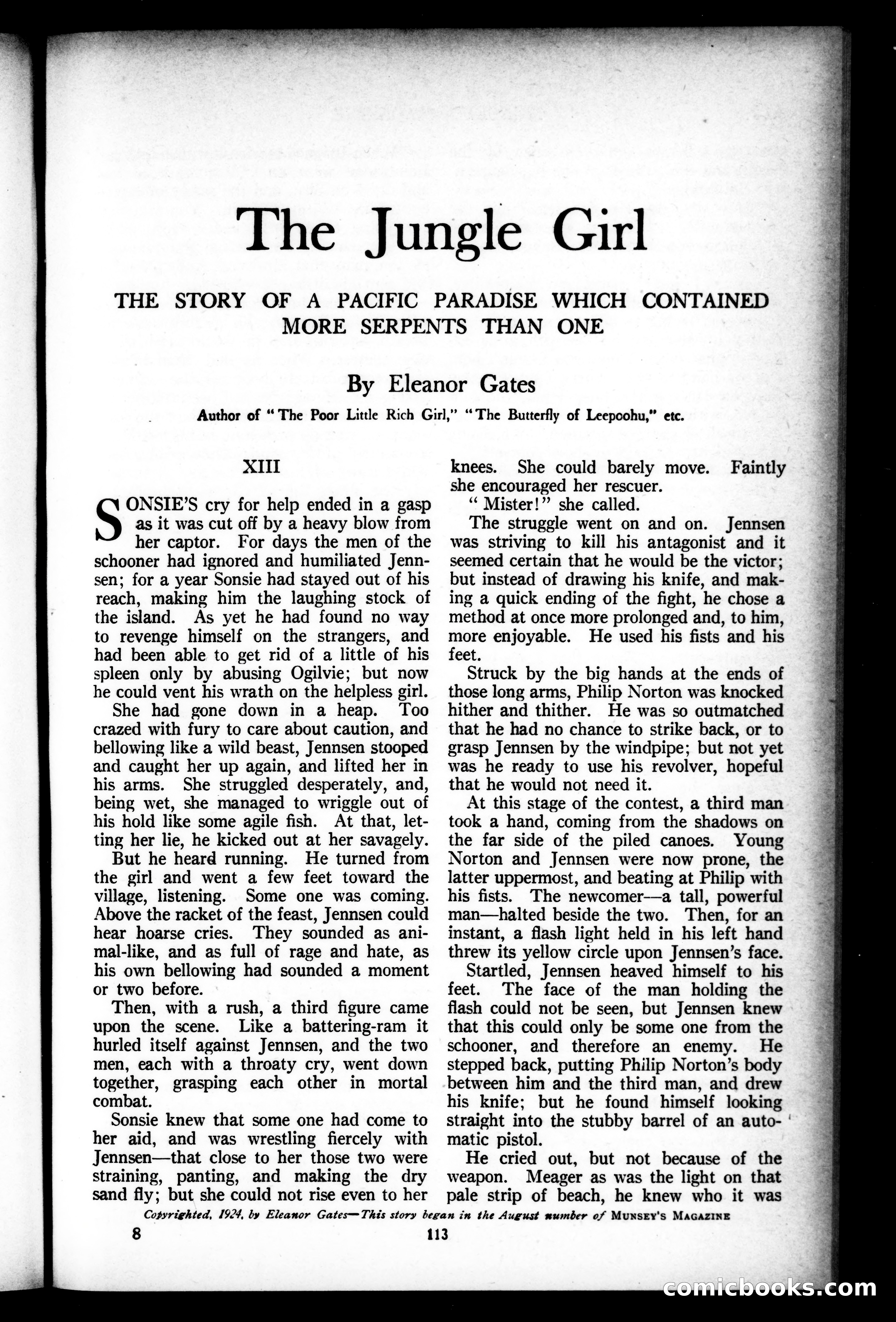 Munsey's Magazine, October 1924 — page 113 of 192
