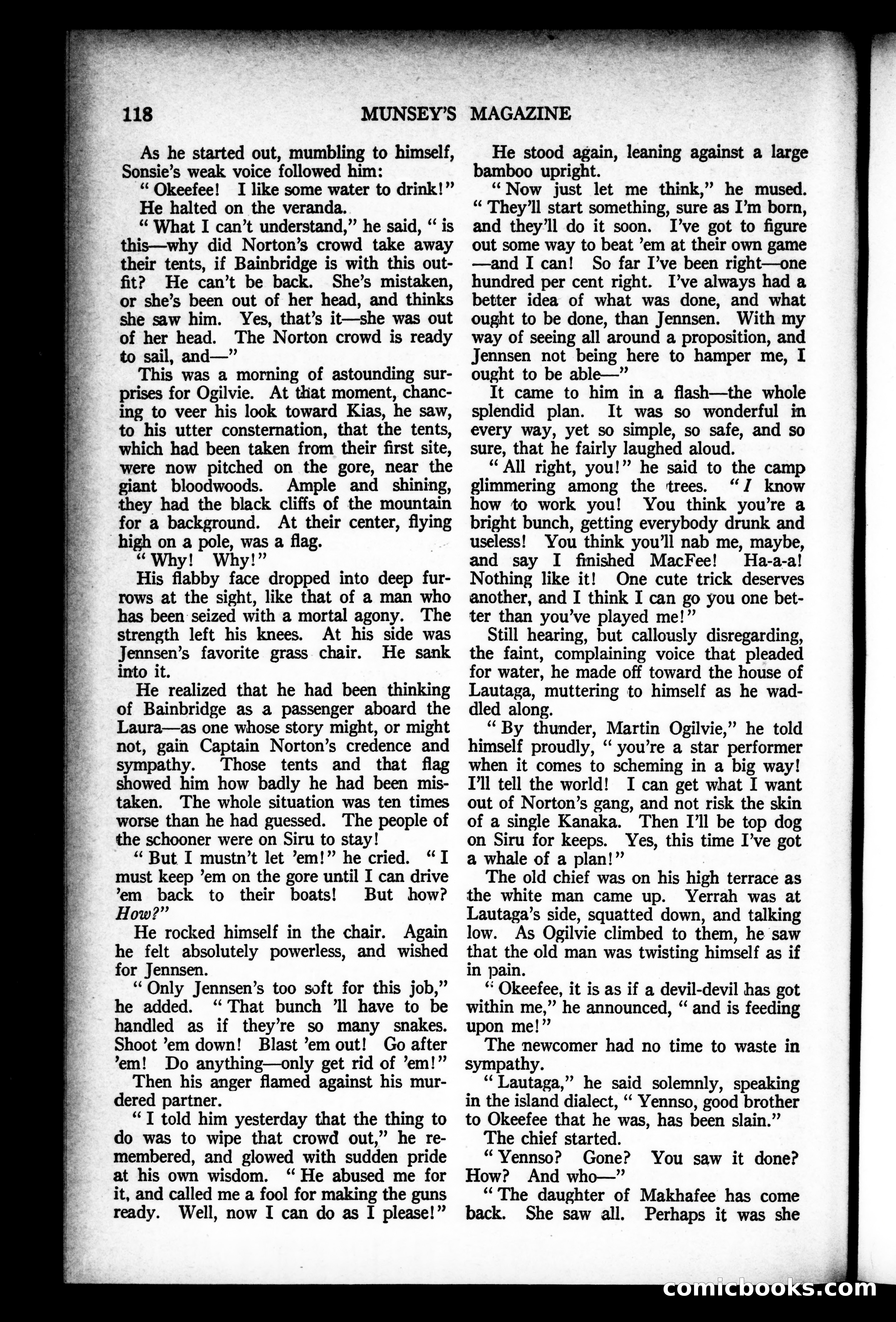 Munsey's Magazine, October 1924 — page 118 of 192