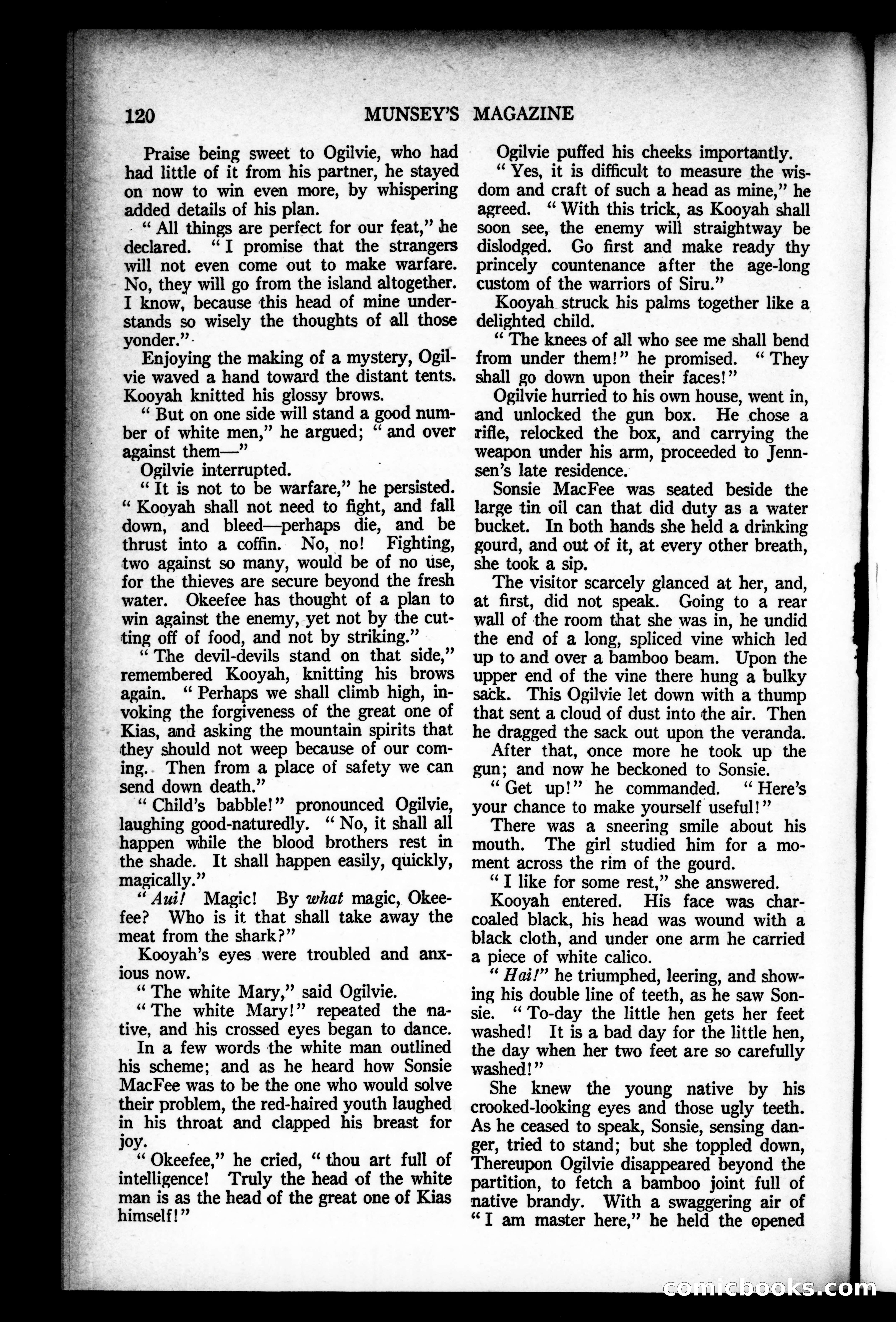 Munsey's Magazine, October 1924 — page 120 of 192