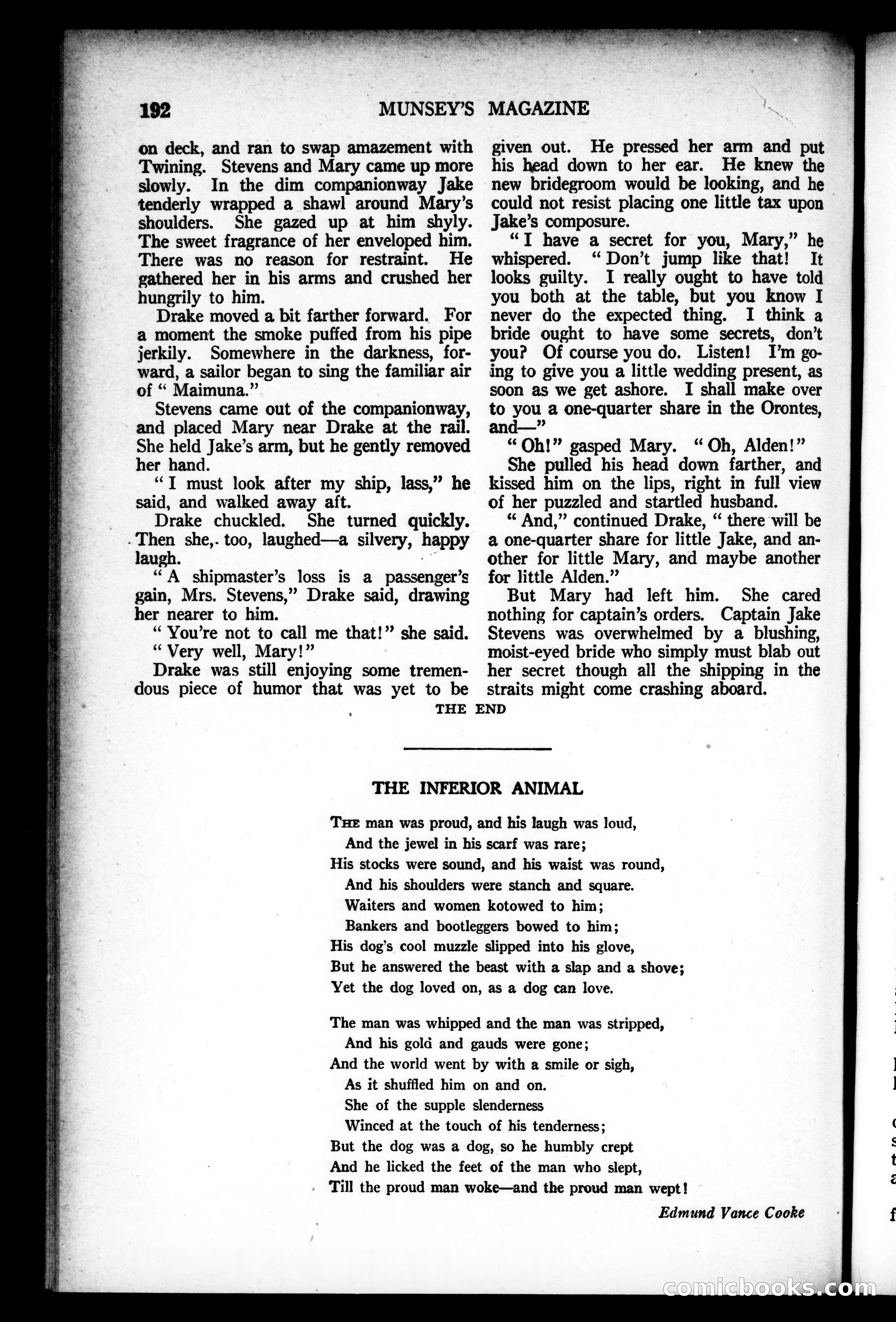 Munsey's Magazine, October 1924 — page 192 of 192